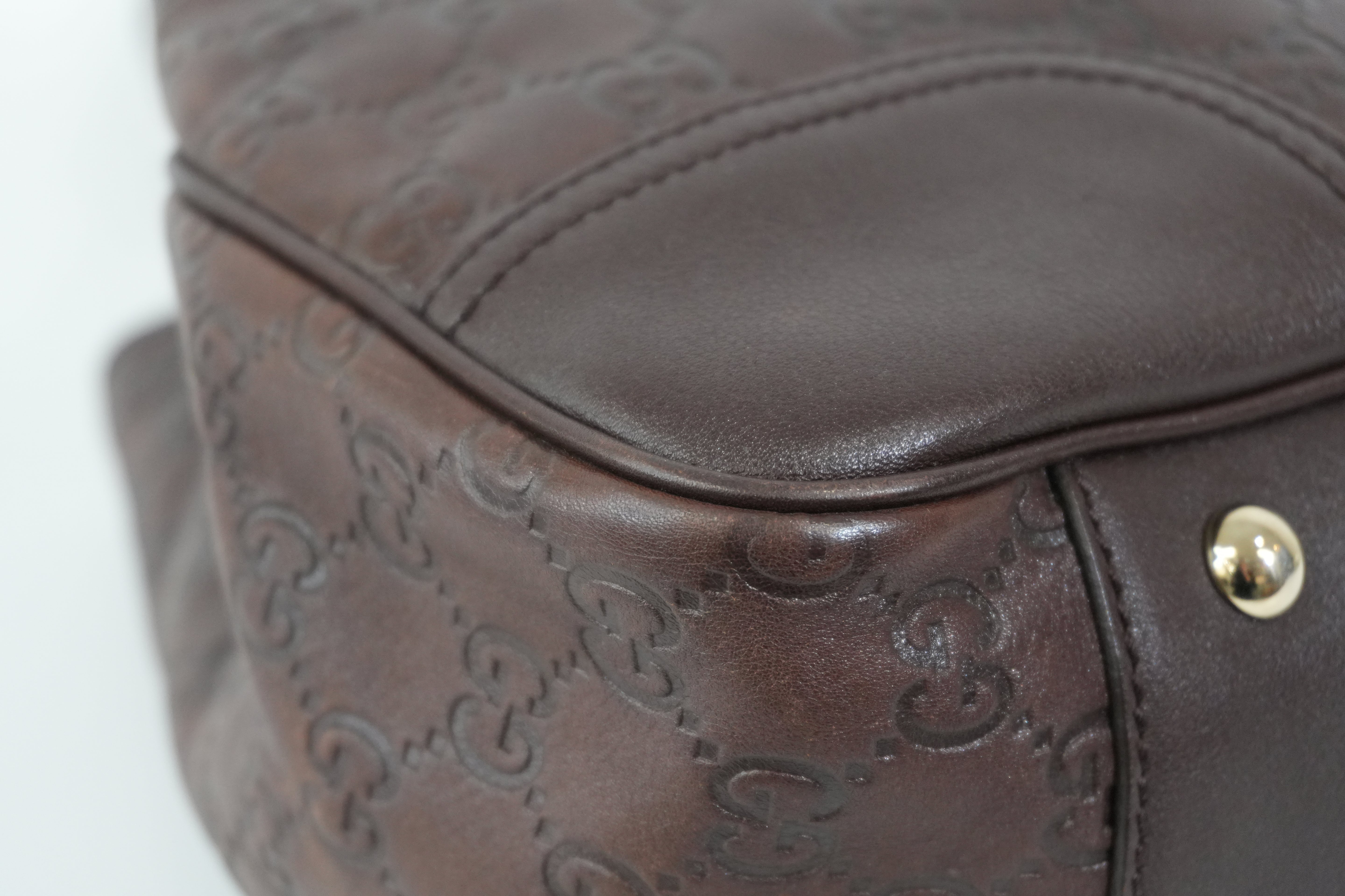 Pre-owned Gucci Princy Tote Bag Brown