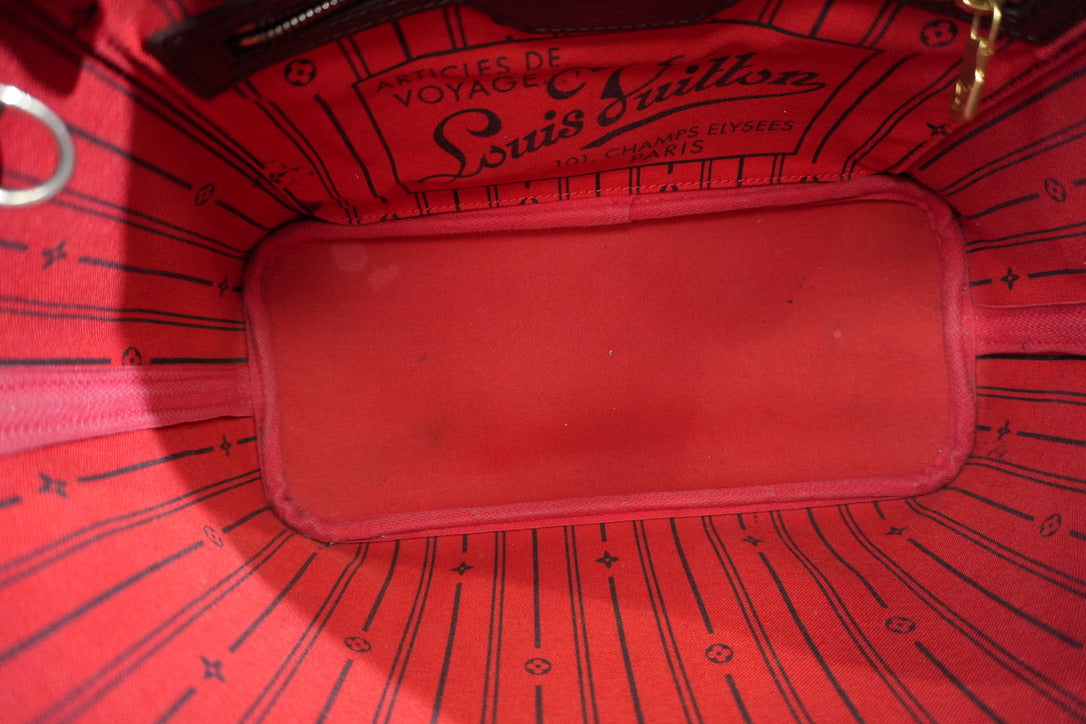 Pre-owned Louis Vuitton Damier Ebene Neverfull PM Tote Bag