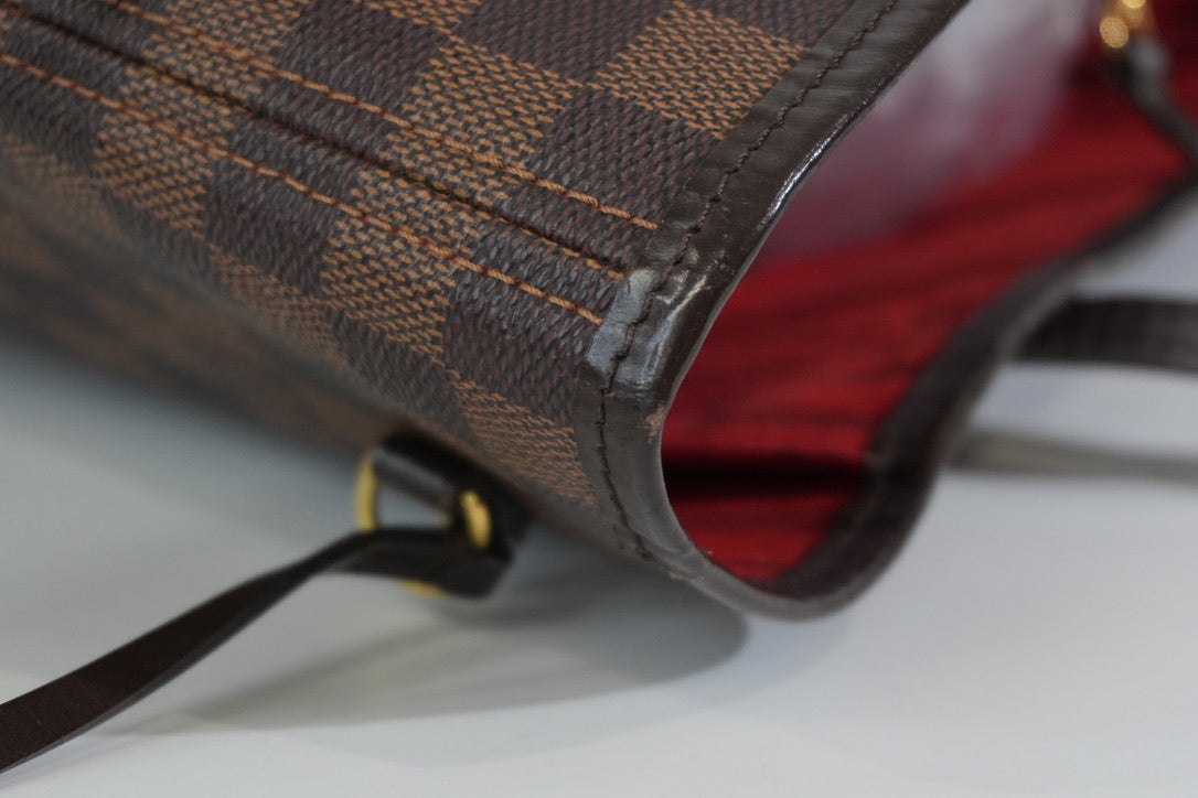 Pre-owned Louis Vuitton Damier Ebene Neverfull MM Tote Bag