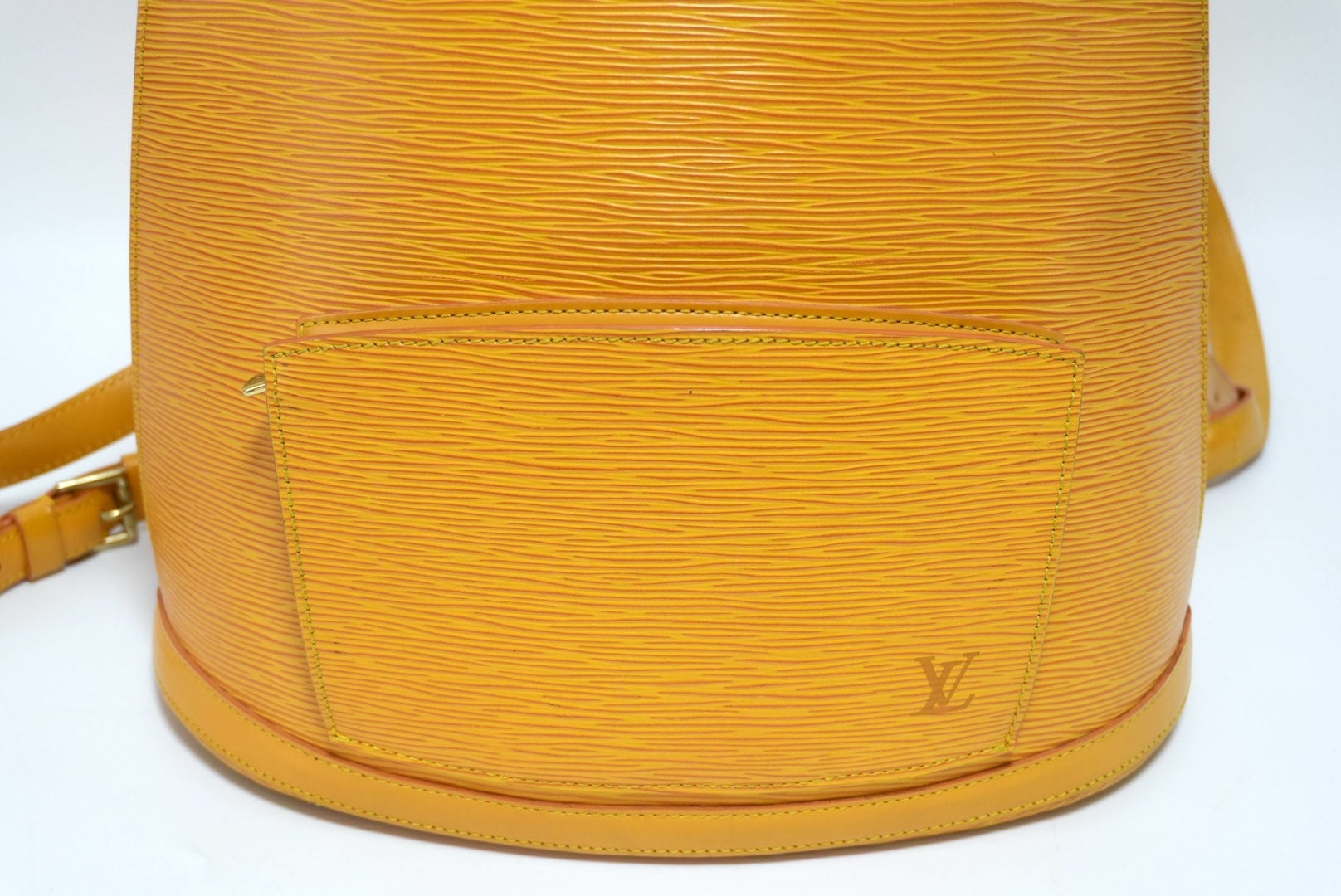 Louis Vuitton Goblins Backpack Epi Yellow Used