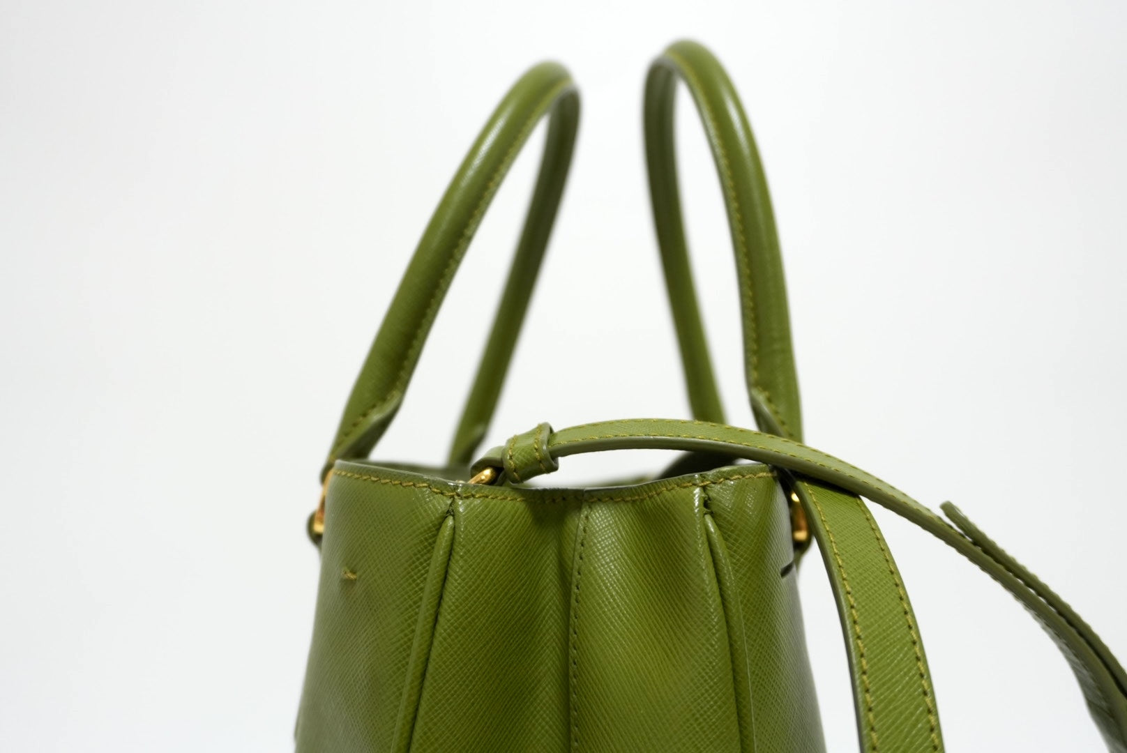 Borsa a tracolla Prada Galleria Saffiano Two Way usata