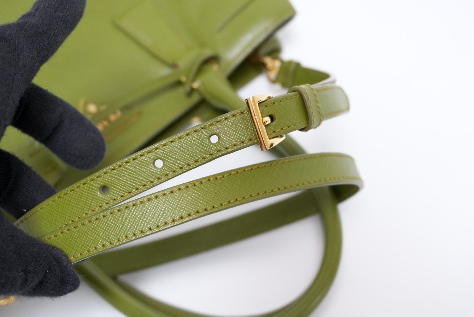 Borsa a tracolla Prada Galleria Saffiano Two Way usata