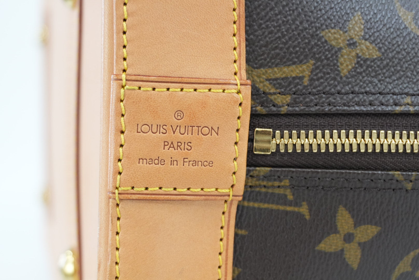 Louis Vuitton Alma GM Monogram Handbag Used