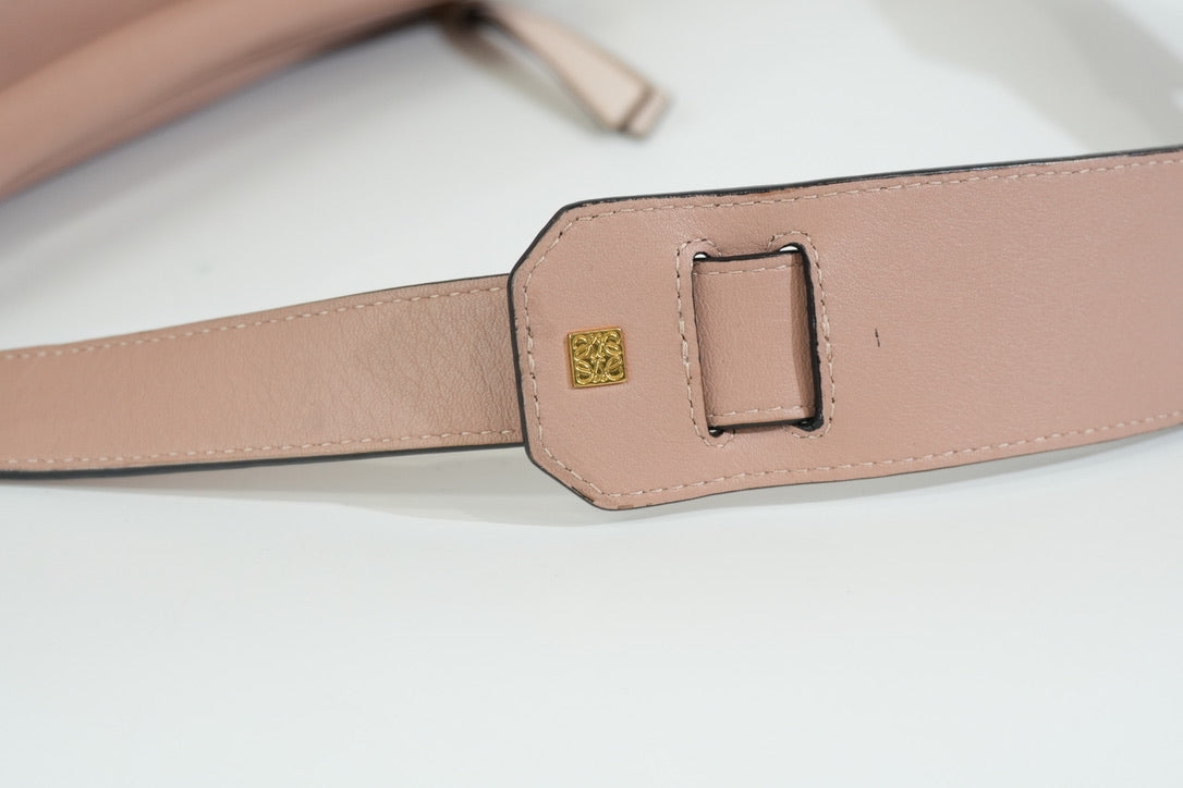 Pre-owned Loewe Medium Puzzle Shoulder Bag Pink