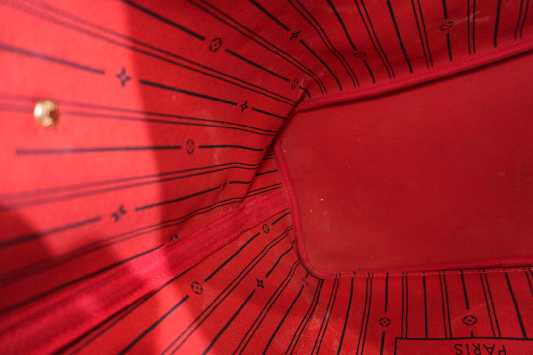 Pre-owned Louis Vuitton Damier Ebene Neverfull MM Tote Bag