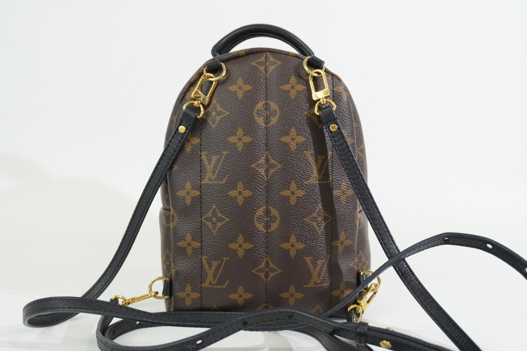 Pre-owned Louis Vuitton Monogram Mini Palmspring Backpack