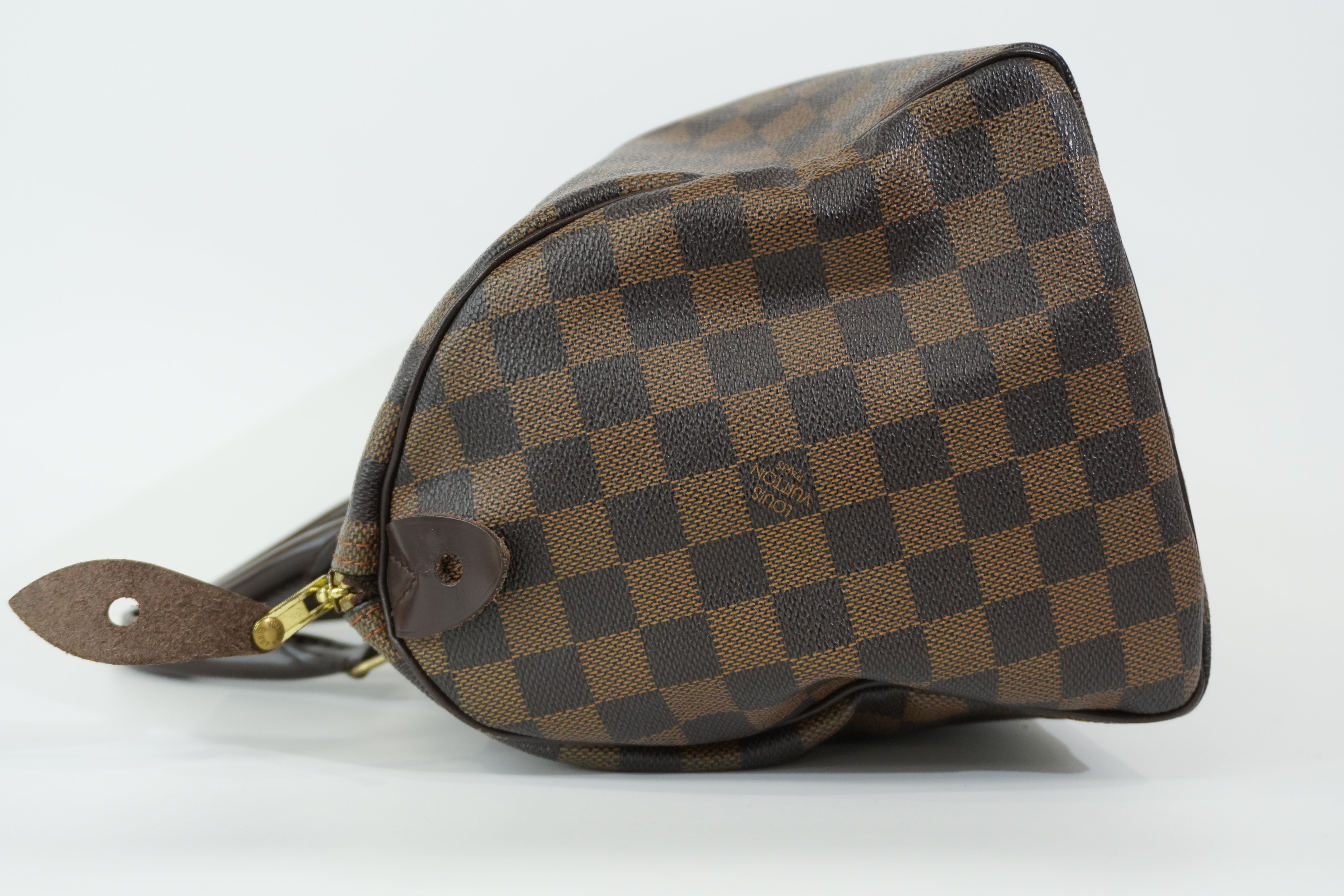 Pre-owned Louis Vuitton Damier Ebene Speedy 30 Handbag