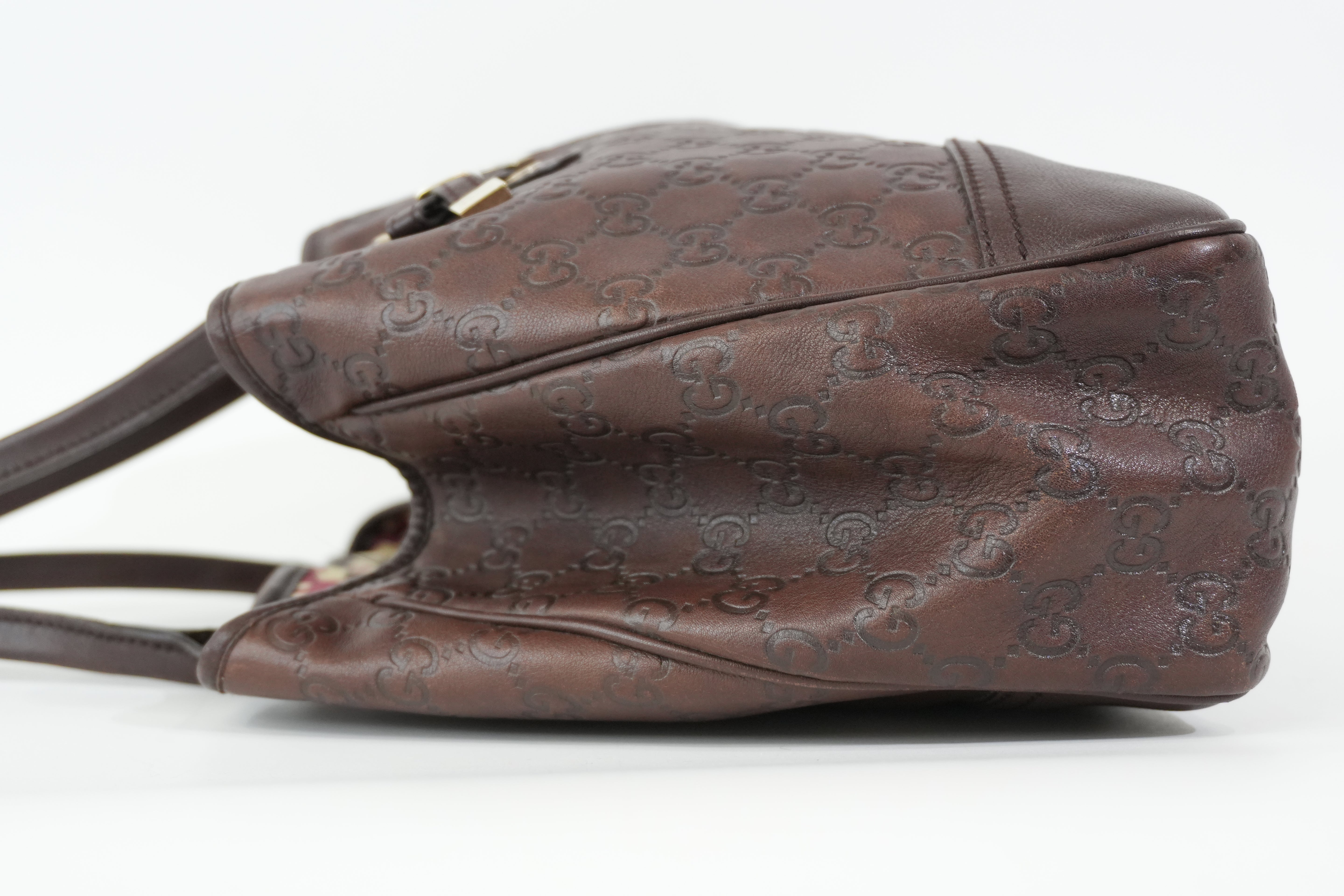 Pre-owned Gucci Princy Tote Bag Brown