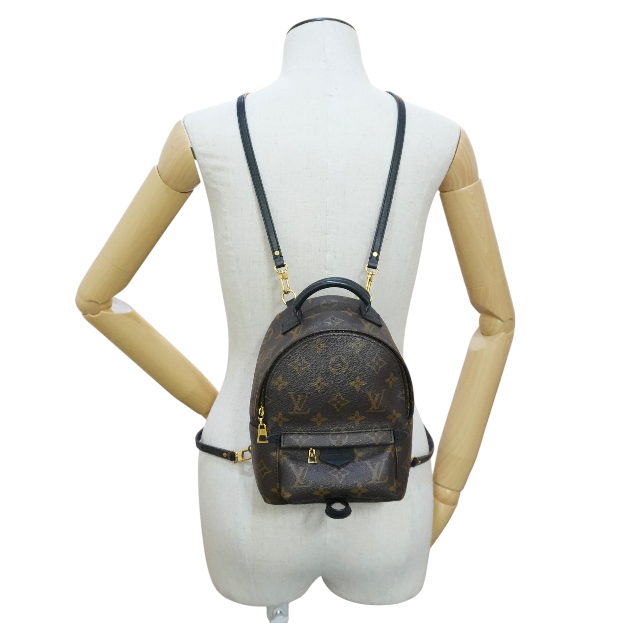 Pre-owned Louis Vuitton Monogram Mini Palmspring Backpack