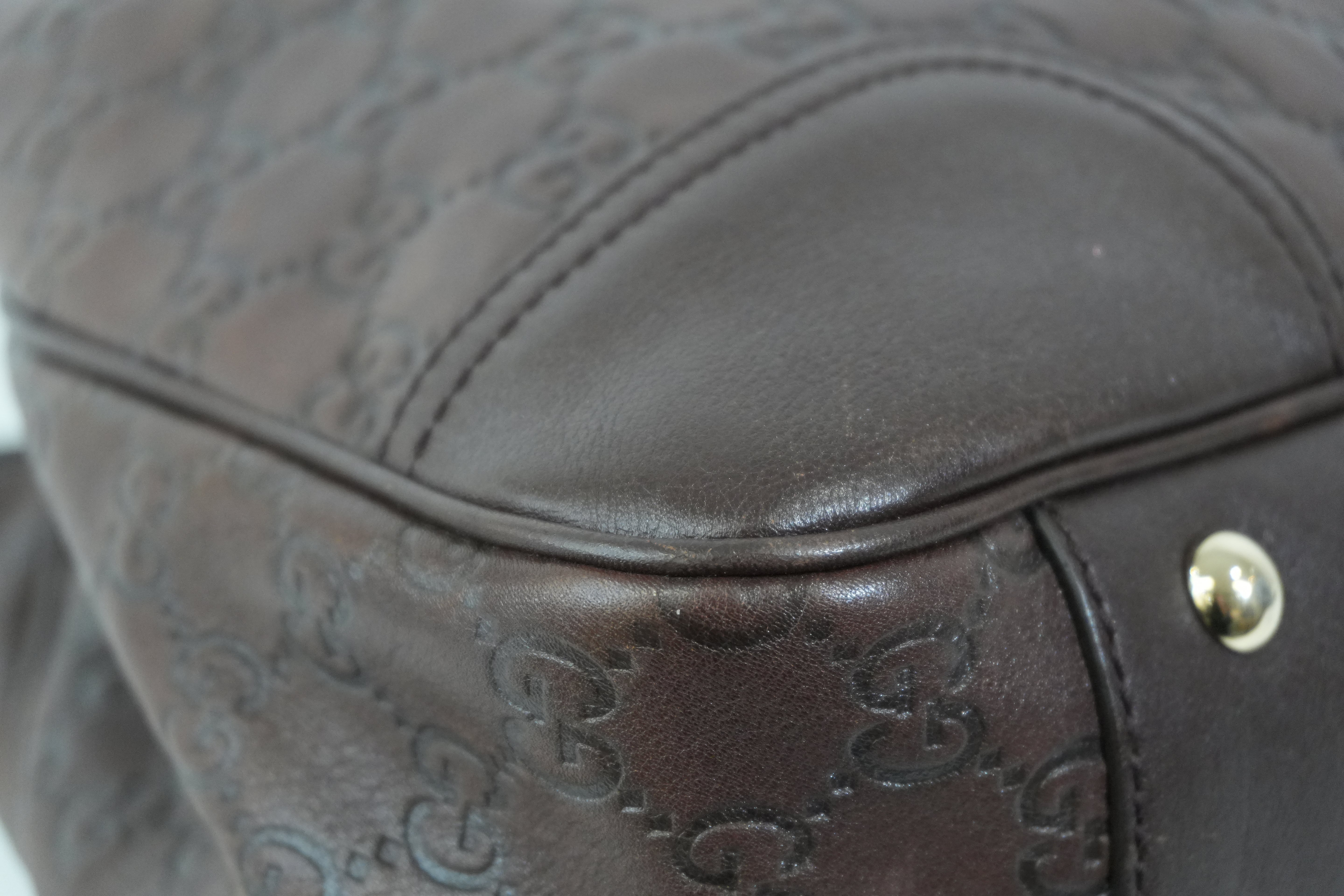 Pre-owned Gucci Princy Tote Bag Brown