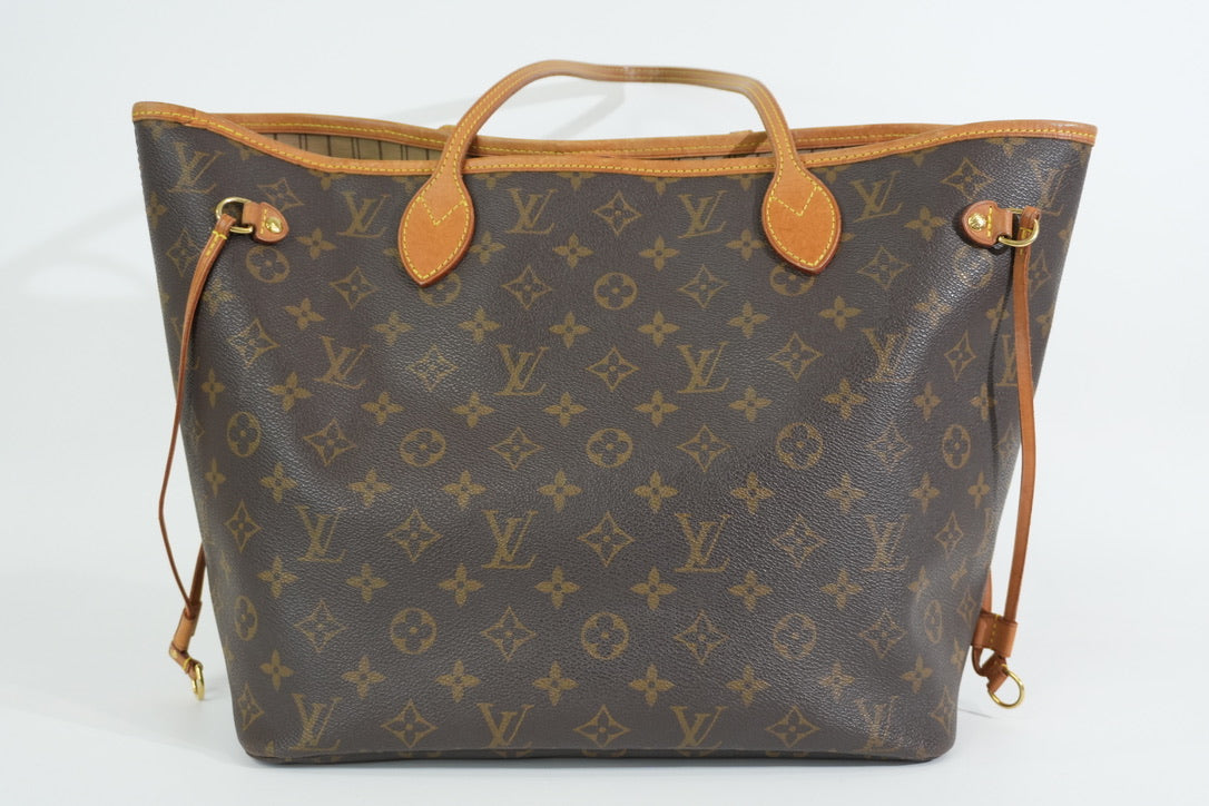 Pre-owned Louis Vuitton Monogram Neverfull MM Tote Bag