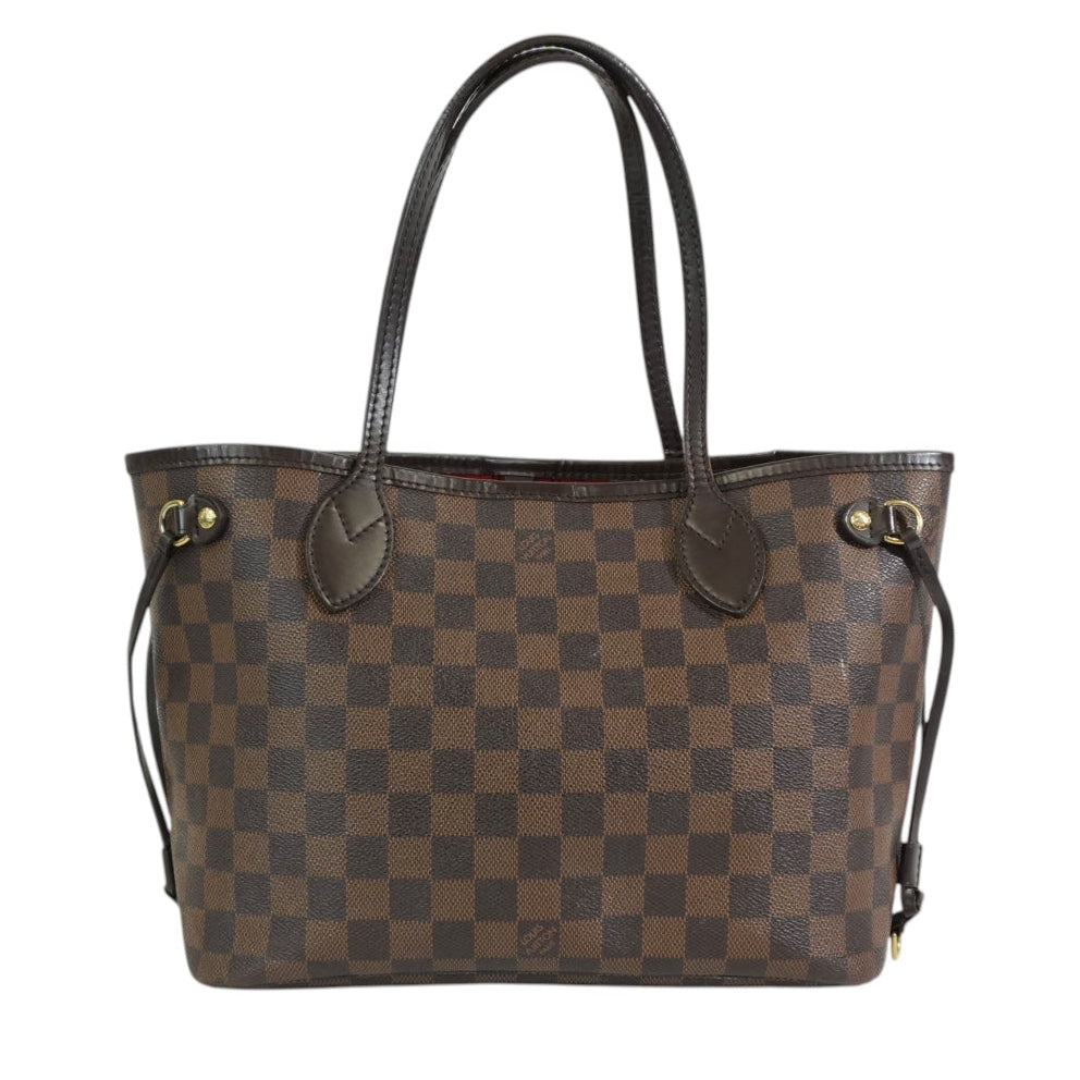 Pre-owned Louis Vuitton Damier Ebene Neverfull PM Tote Bag