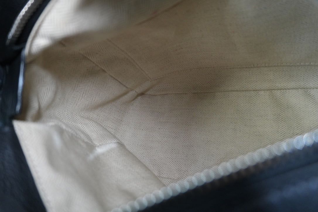 Pre-owned Loewe Small Puzzle Two Way Shoulder Bag Black