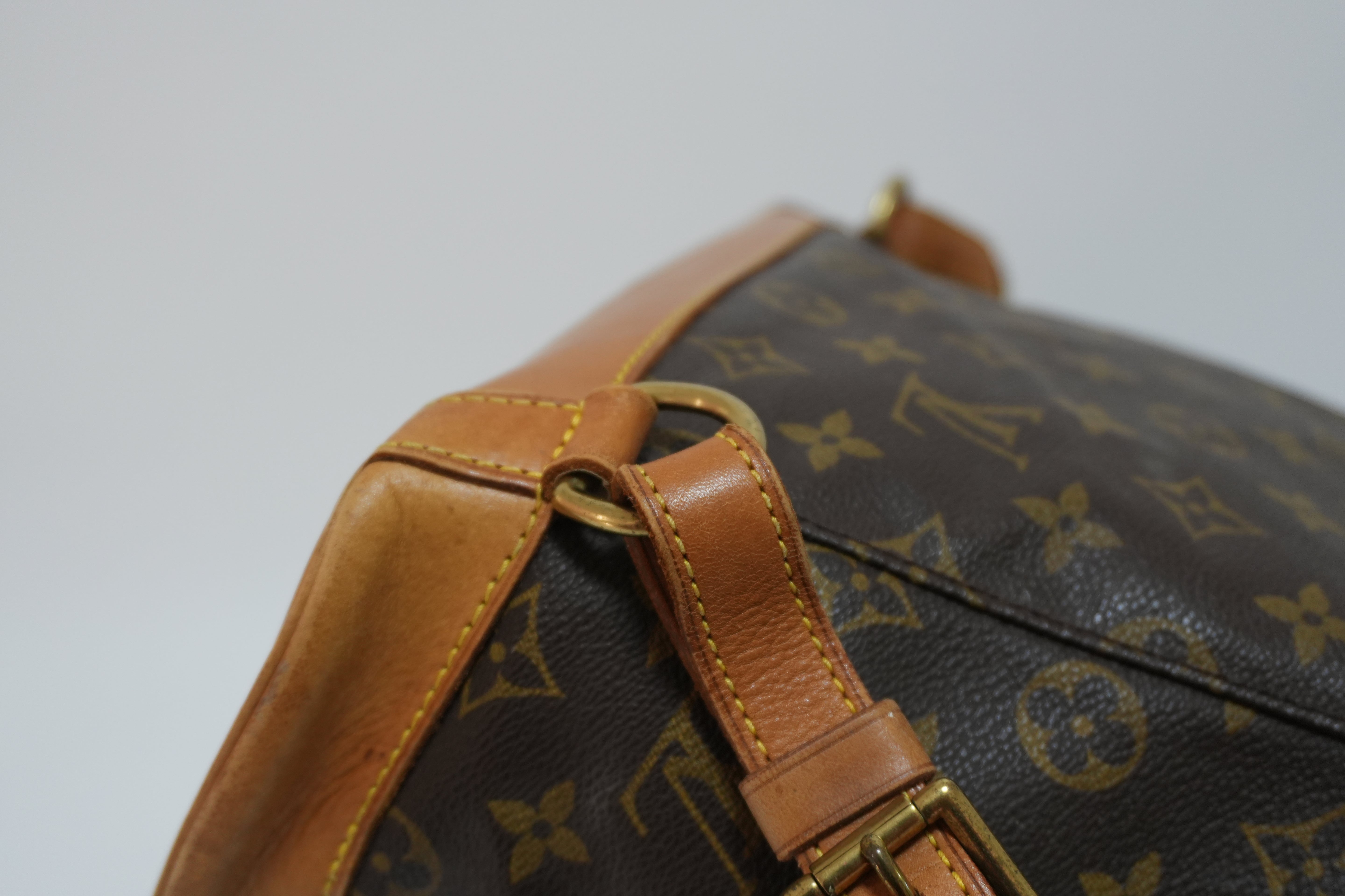 Louis Vuitton Monogram Montsouris GM Backpack Used