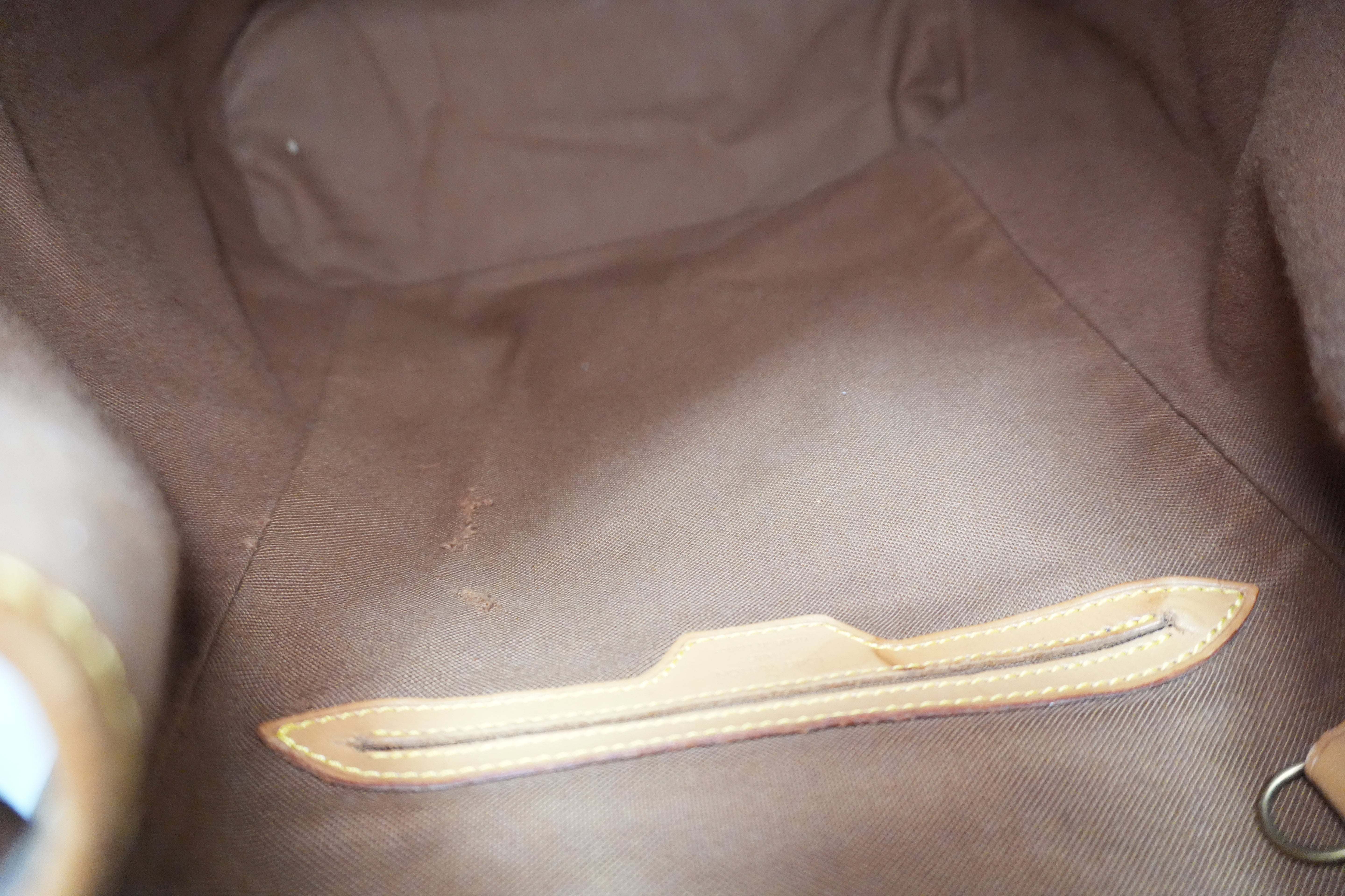 Louis Vuitton Monogram Montsouris GM Backpack Used