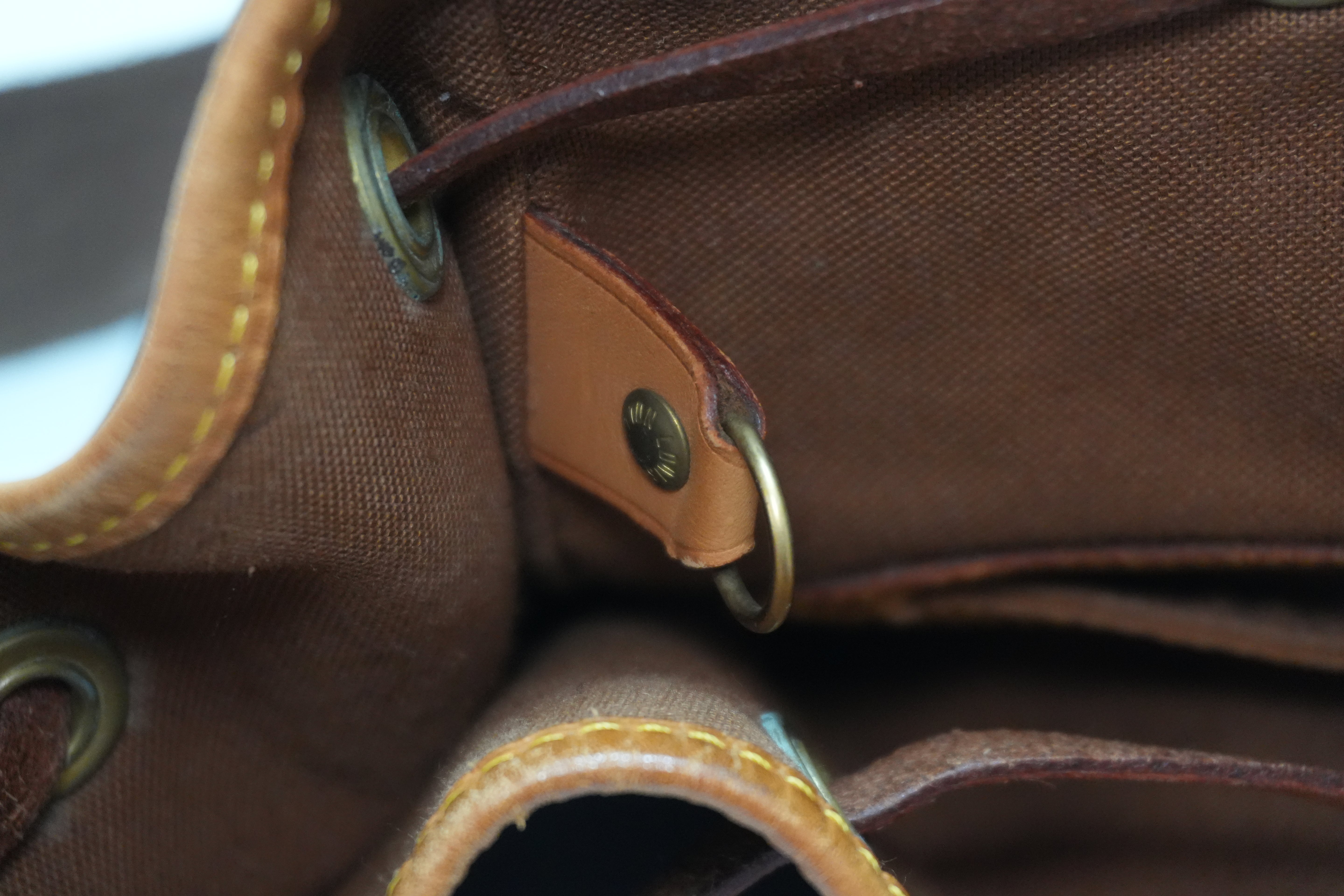 Louis Vuitton Monogram Montsouris GM Backpack Used