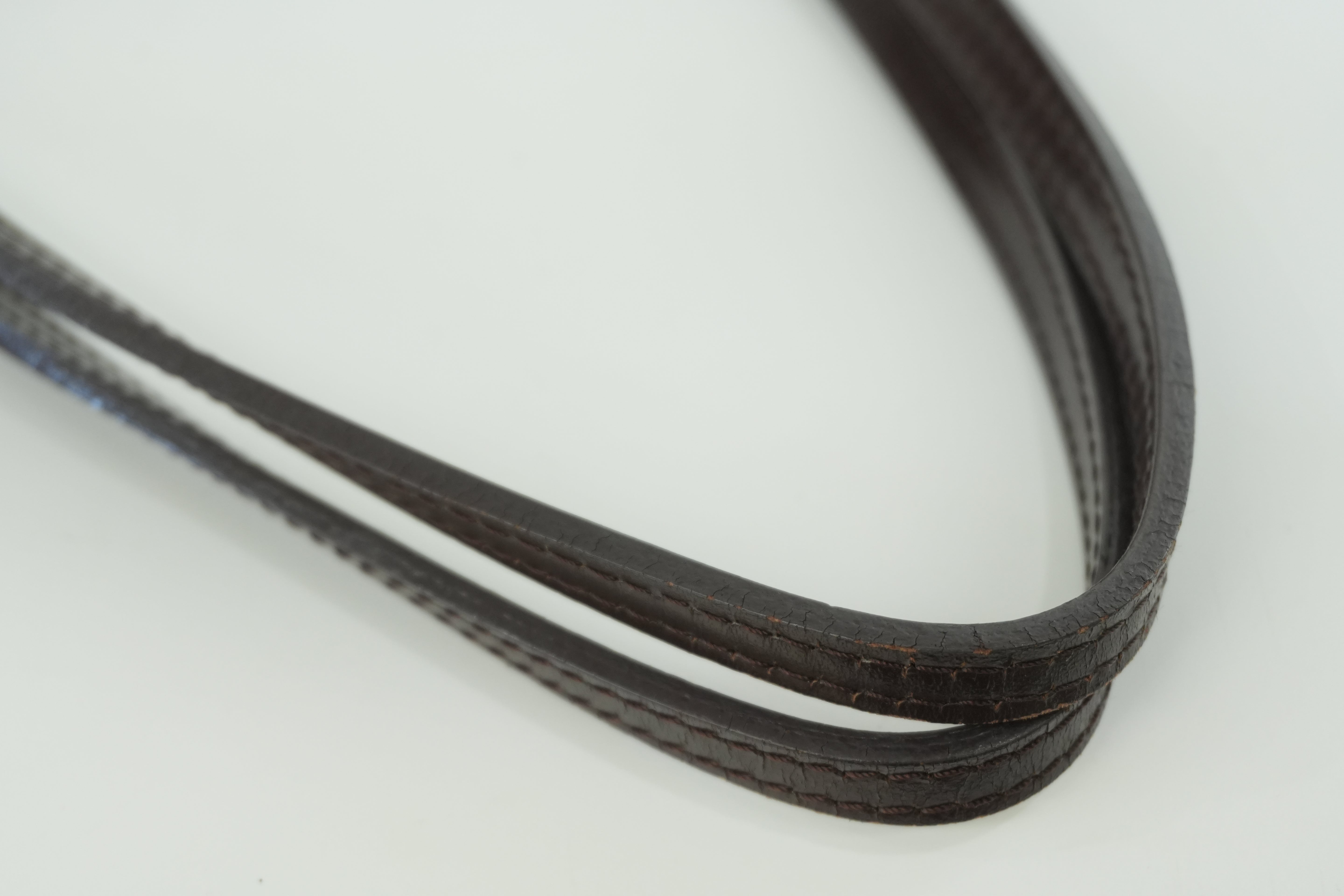 Louis Vuitton Damier Ebene Neverfull MM Shoulder Tote Bag Used