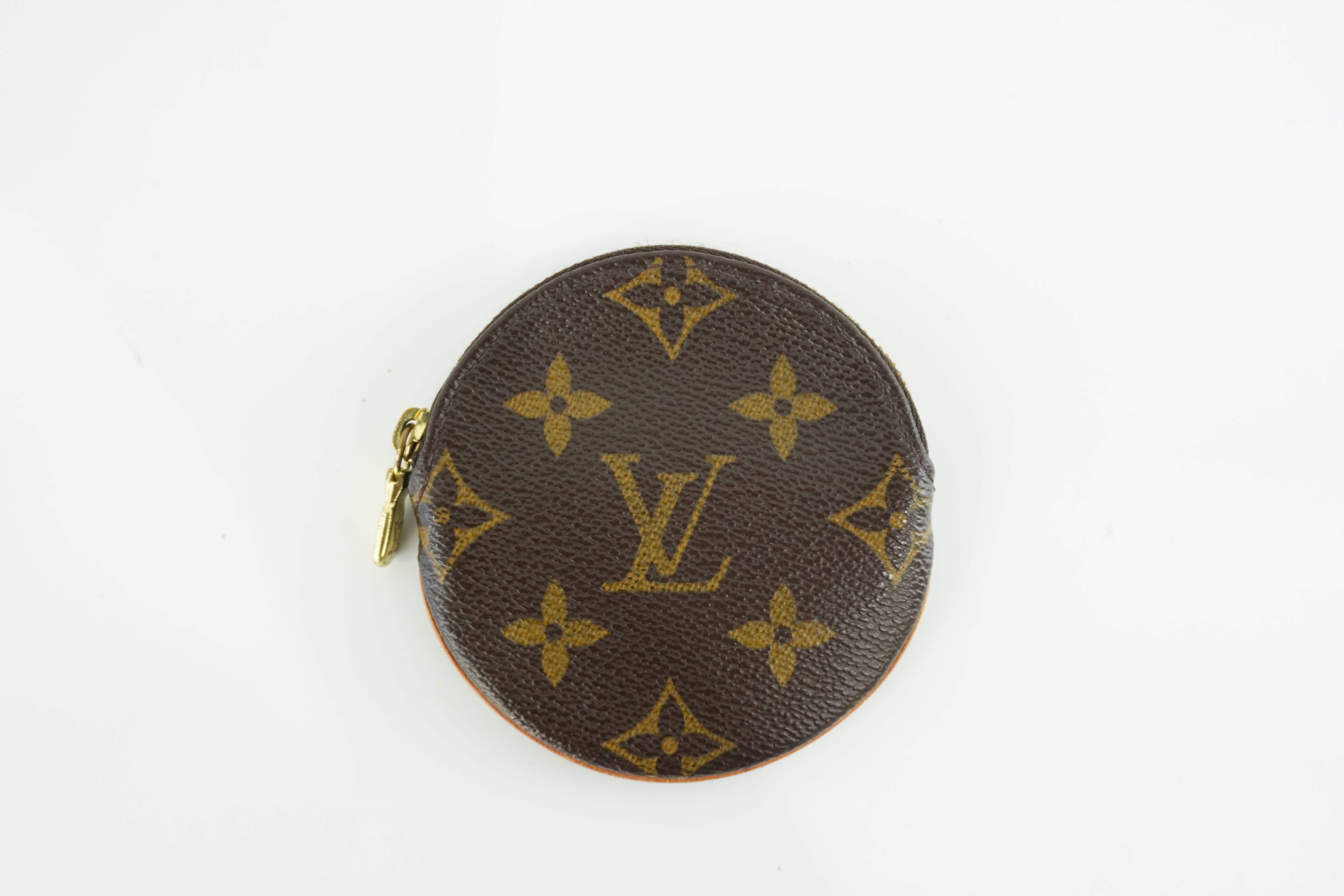 Louis Vuitton Monogram Round Coin Purse Used