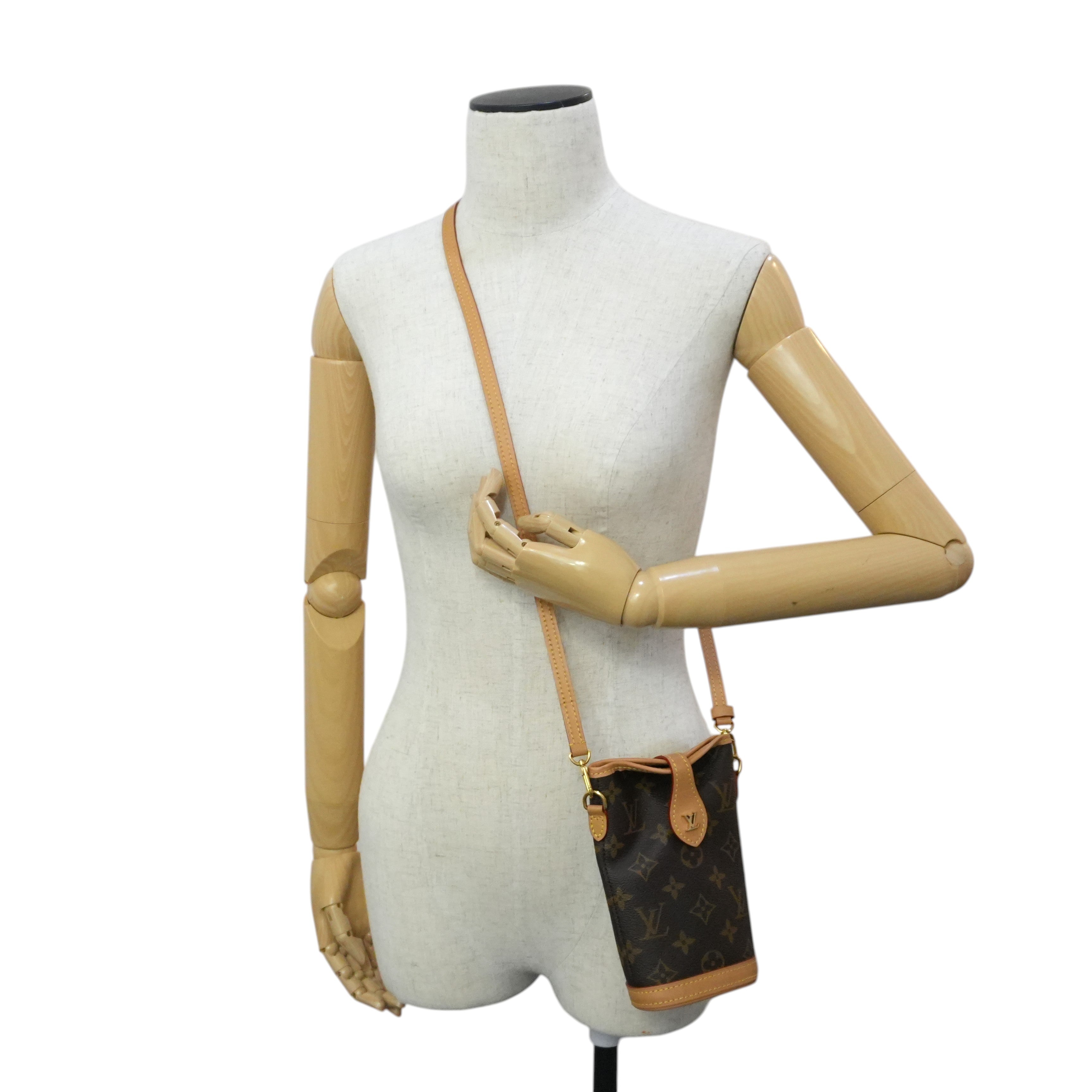 Pre-owned Louis Vuitton Fold Me Pouch Crossbody Bag