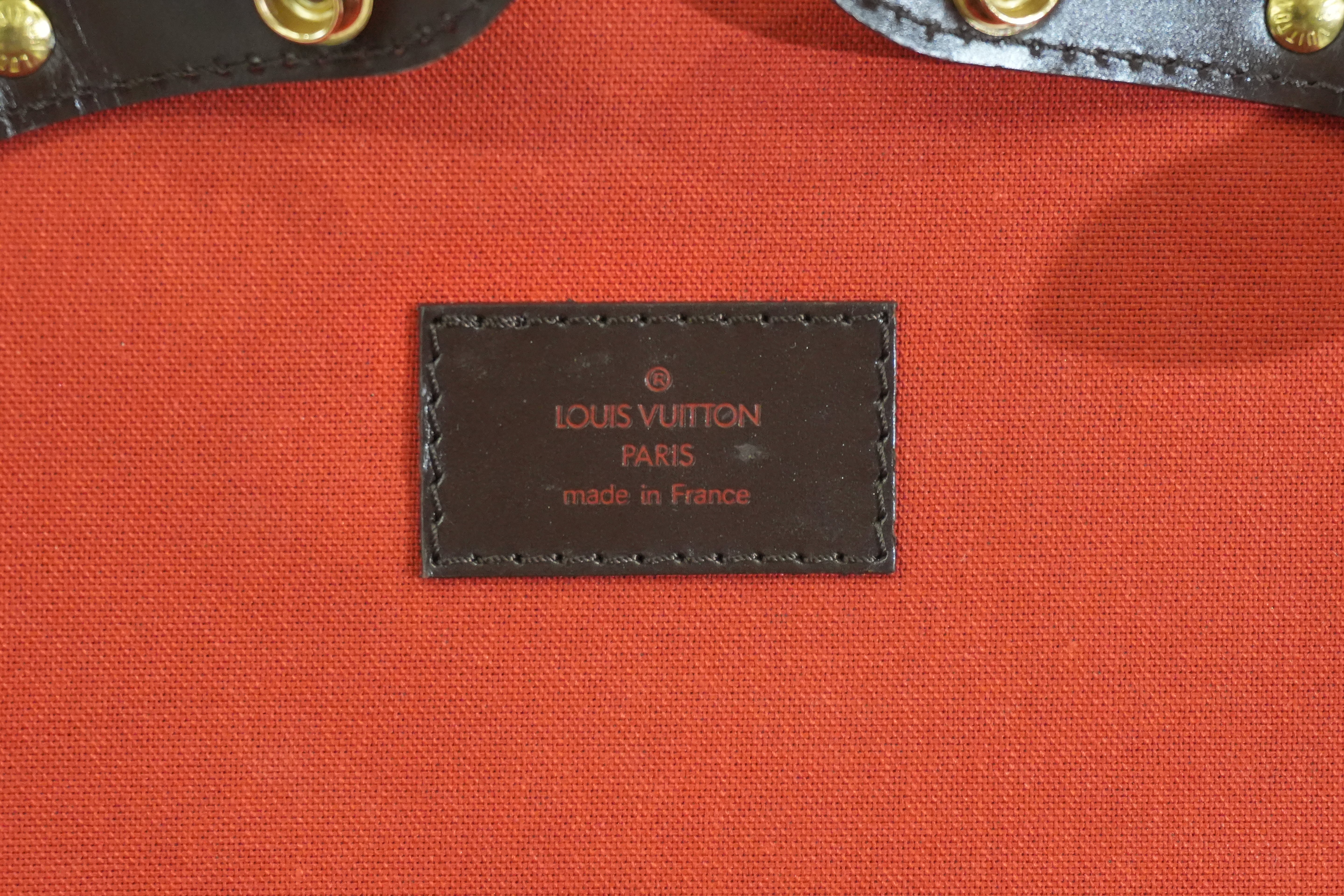 Pre-owned Louis Vuitton Damier Ebene Pegase 55 Rolling Luggage