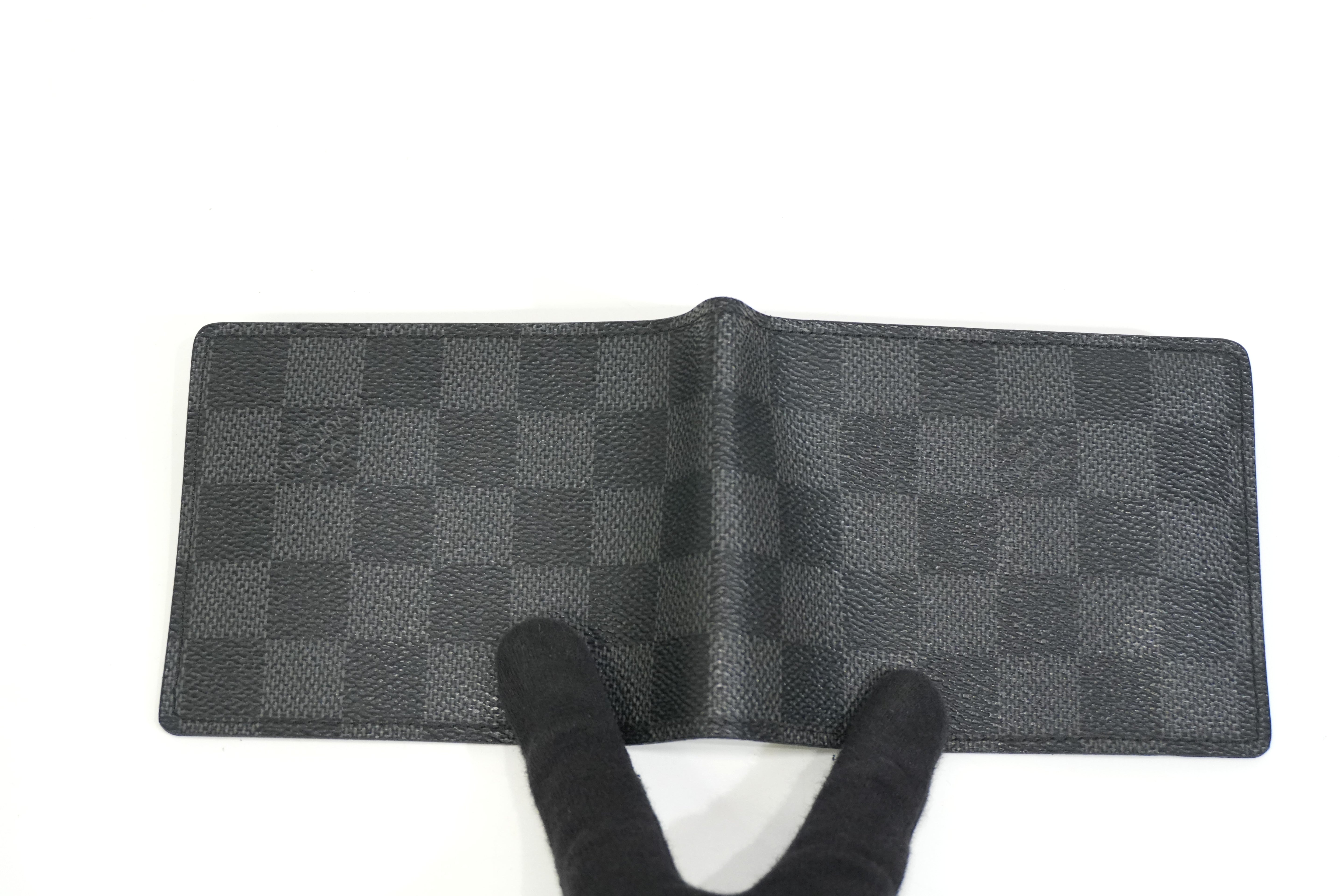 Pre-owned Louis Vuitton Damier Graphite Bifold Wallet