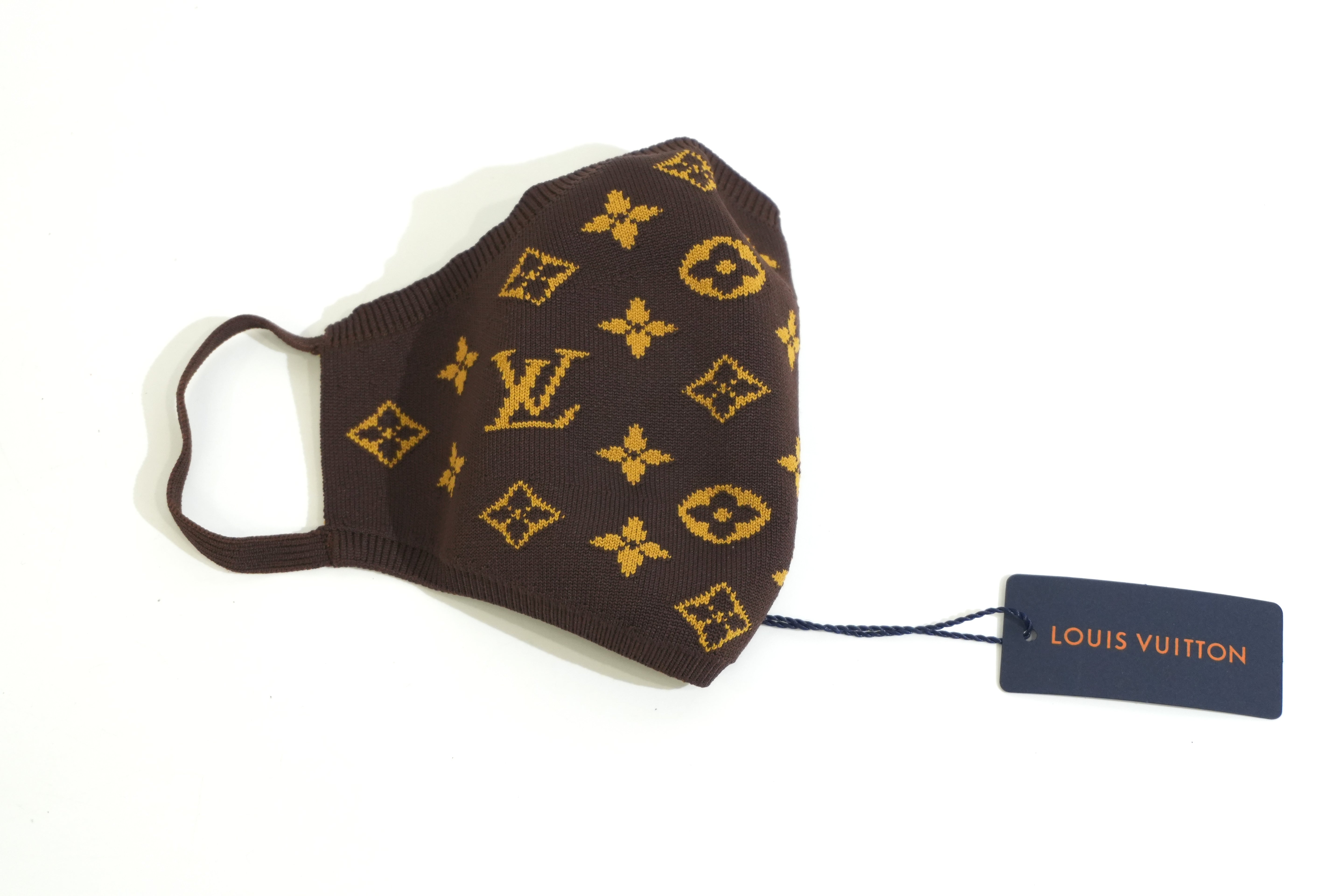 Pre-owned Louis Vuitton Monogram Mask