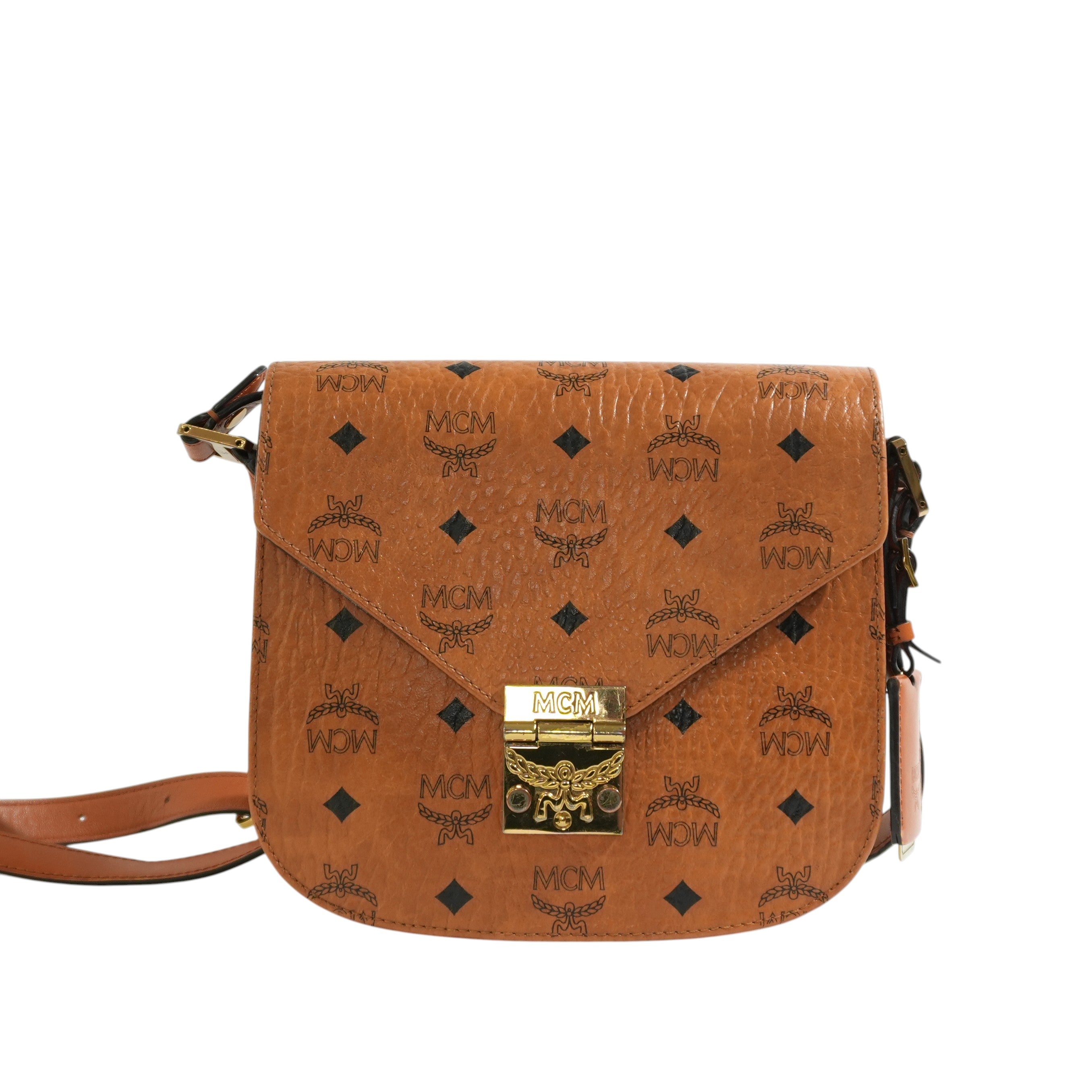 Pre-owned MCM Crossbody Bag Cognac