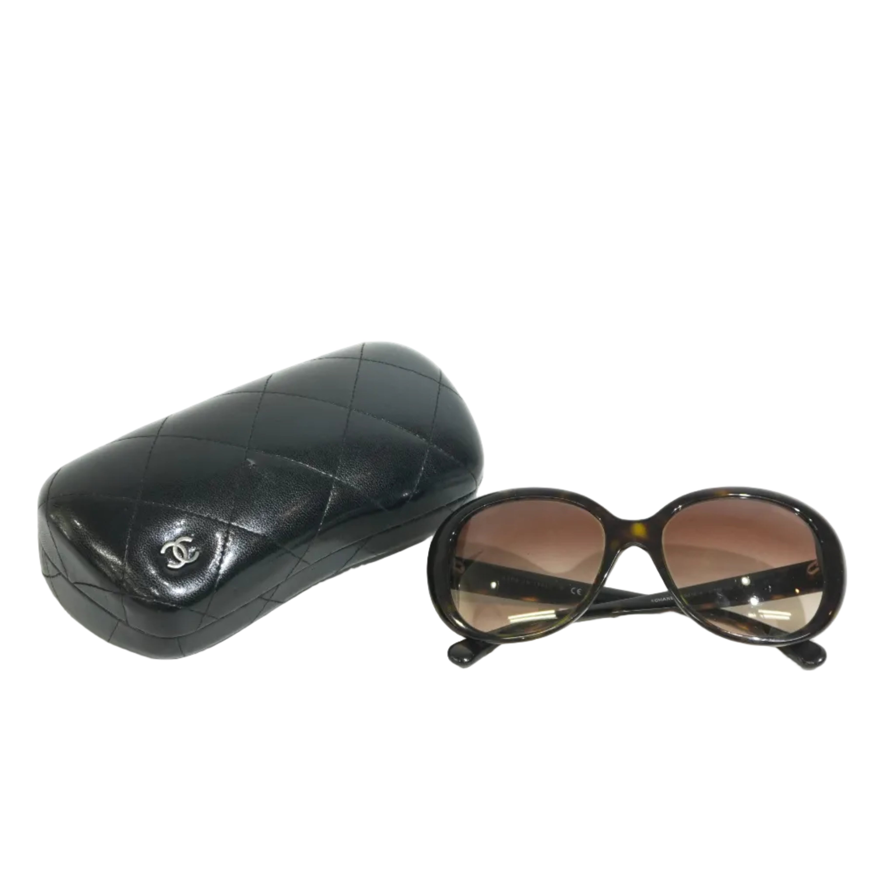 Pre-owned Chanel Sunglasses Brown