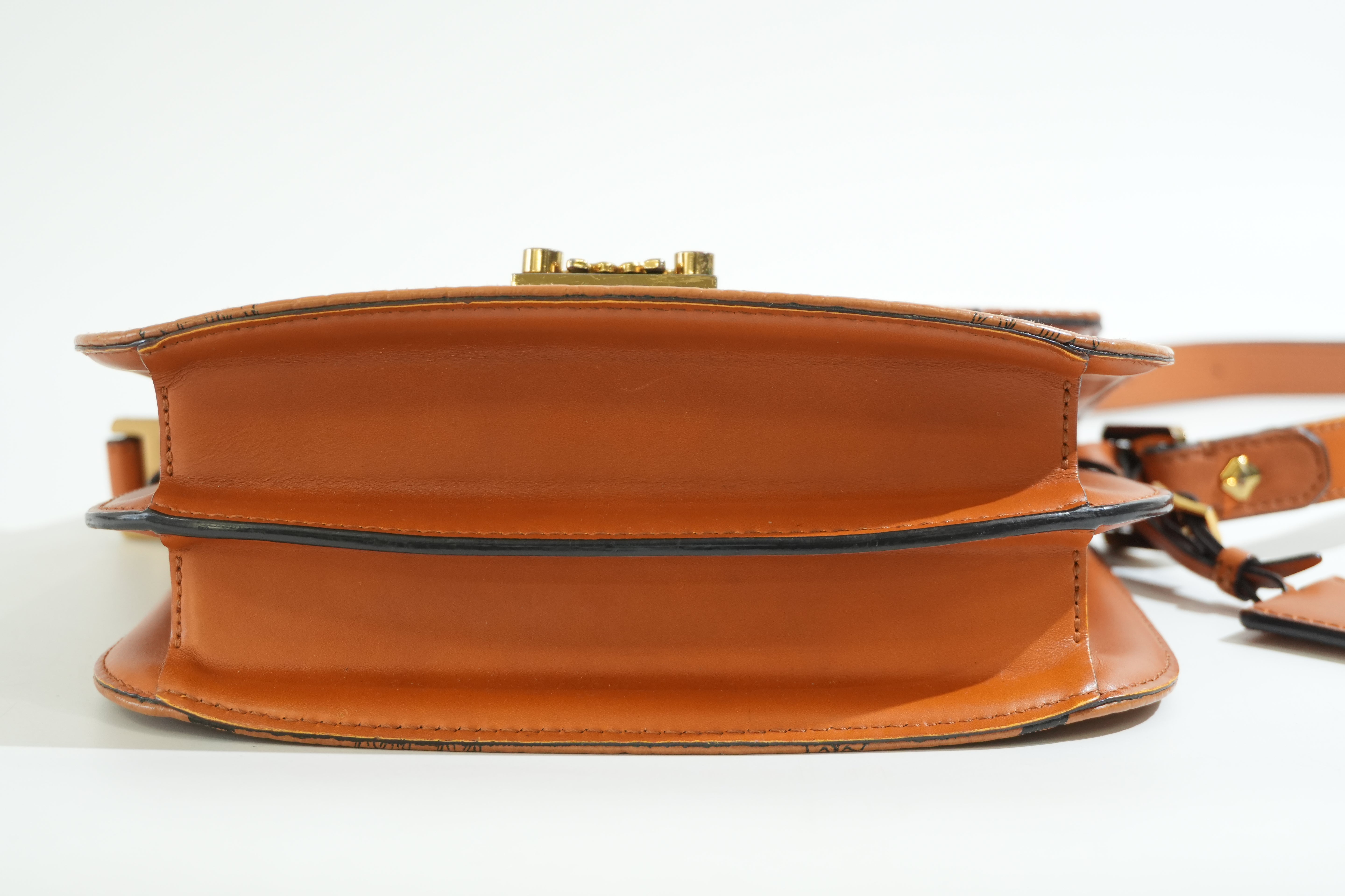 Pre-owned MCM Crossbody Bag Cognac
