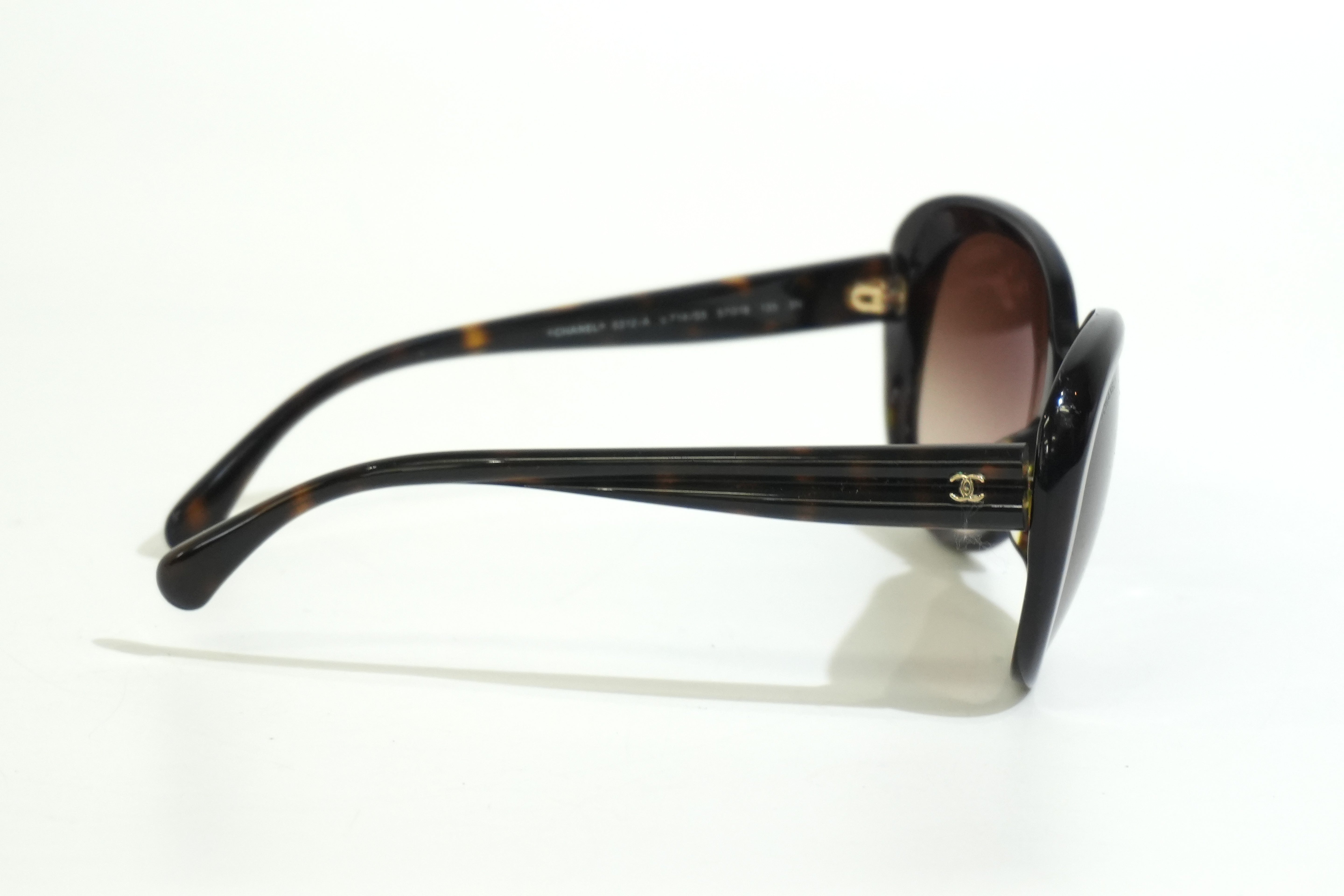 Pre-owned Chanel Sunglasses Brown