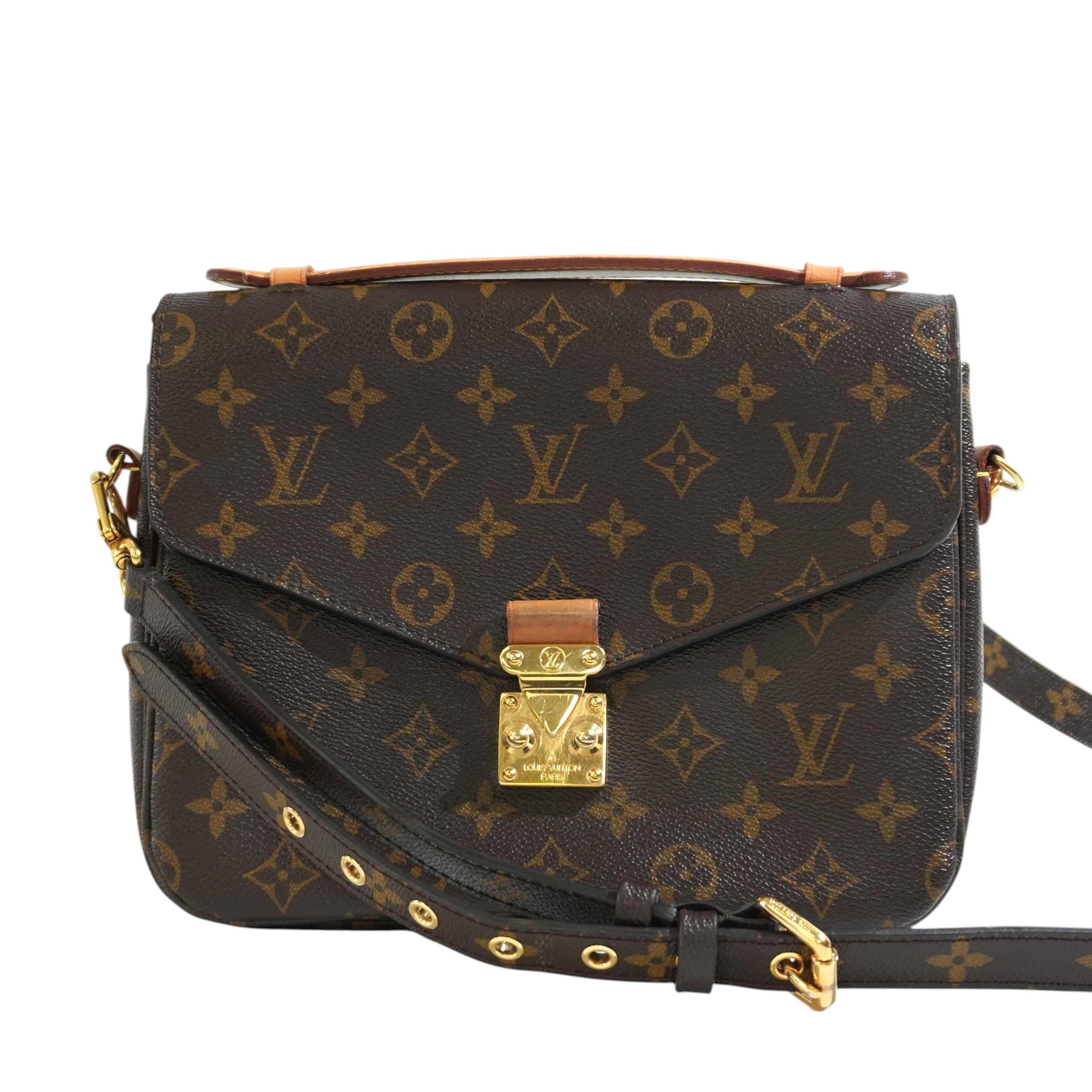 Pre-owned Louis Vuitton Monogram Metis Crossbody Bag
