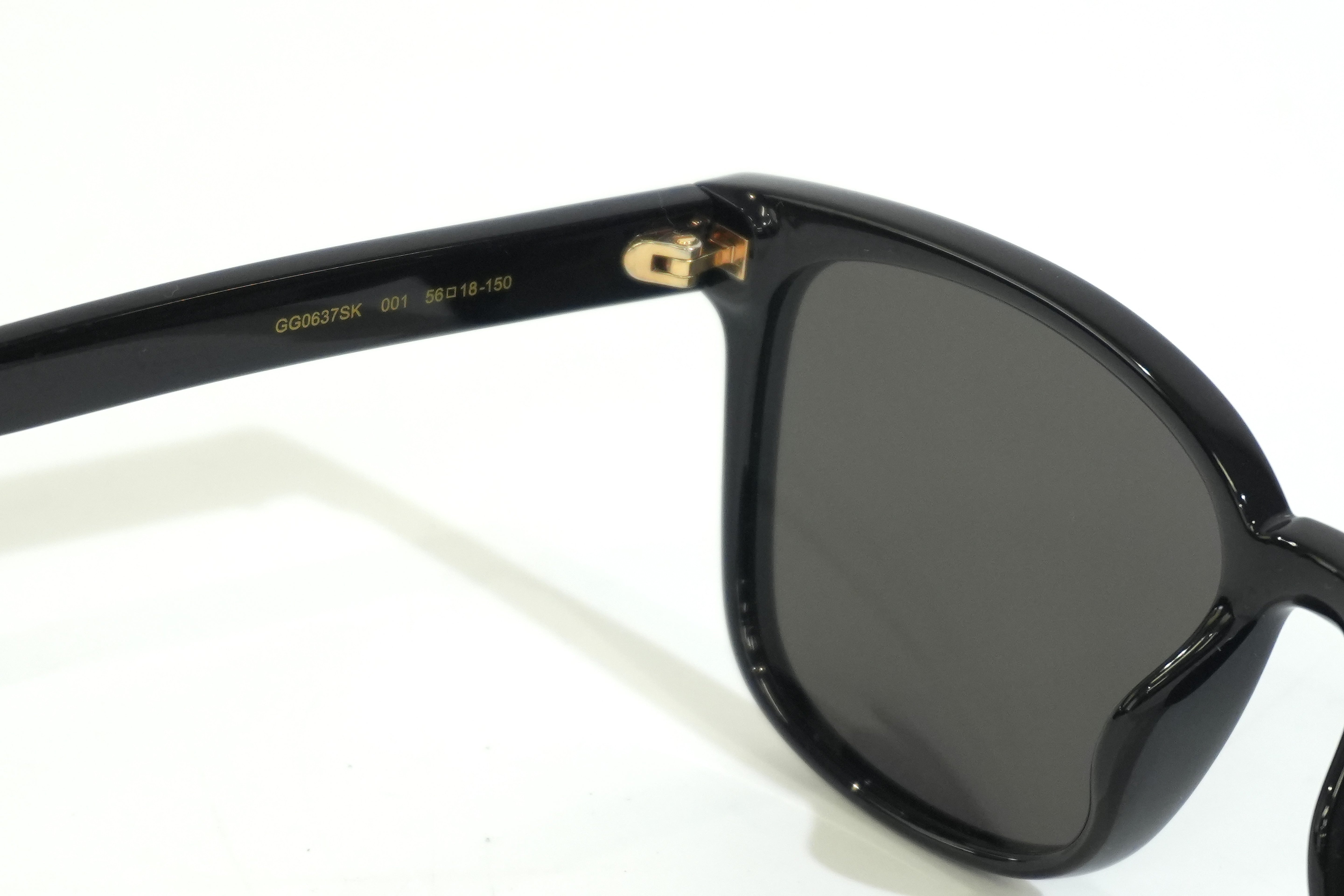 Pre-owned Gucci Sunglasses Black