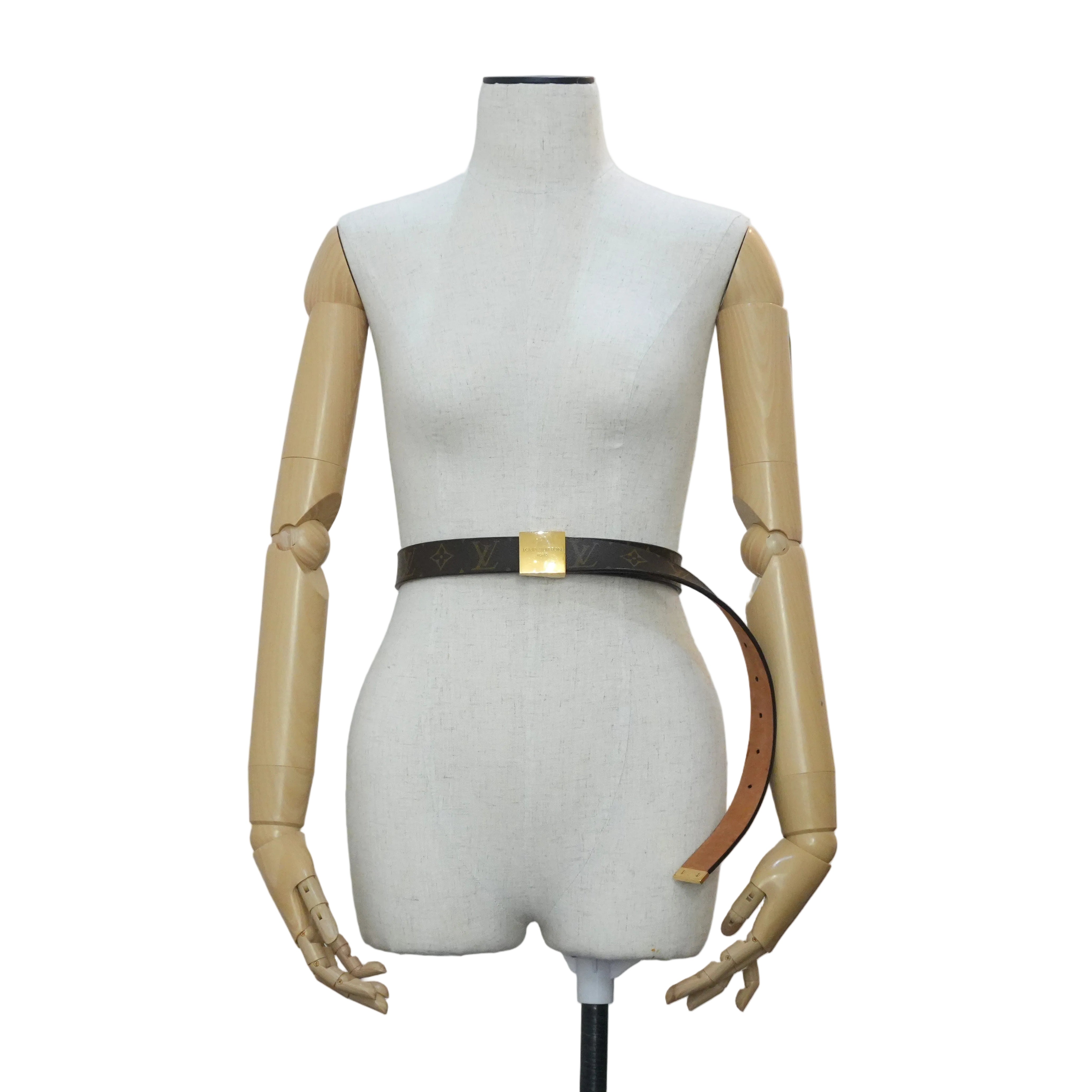 Pre-owned Louis Vuitton Monogram Belt