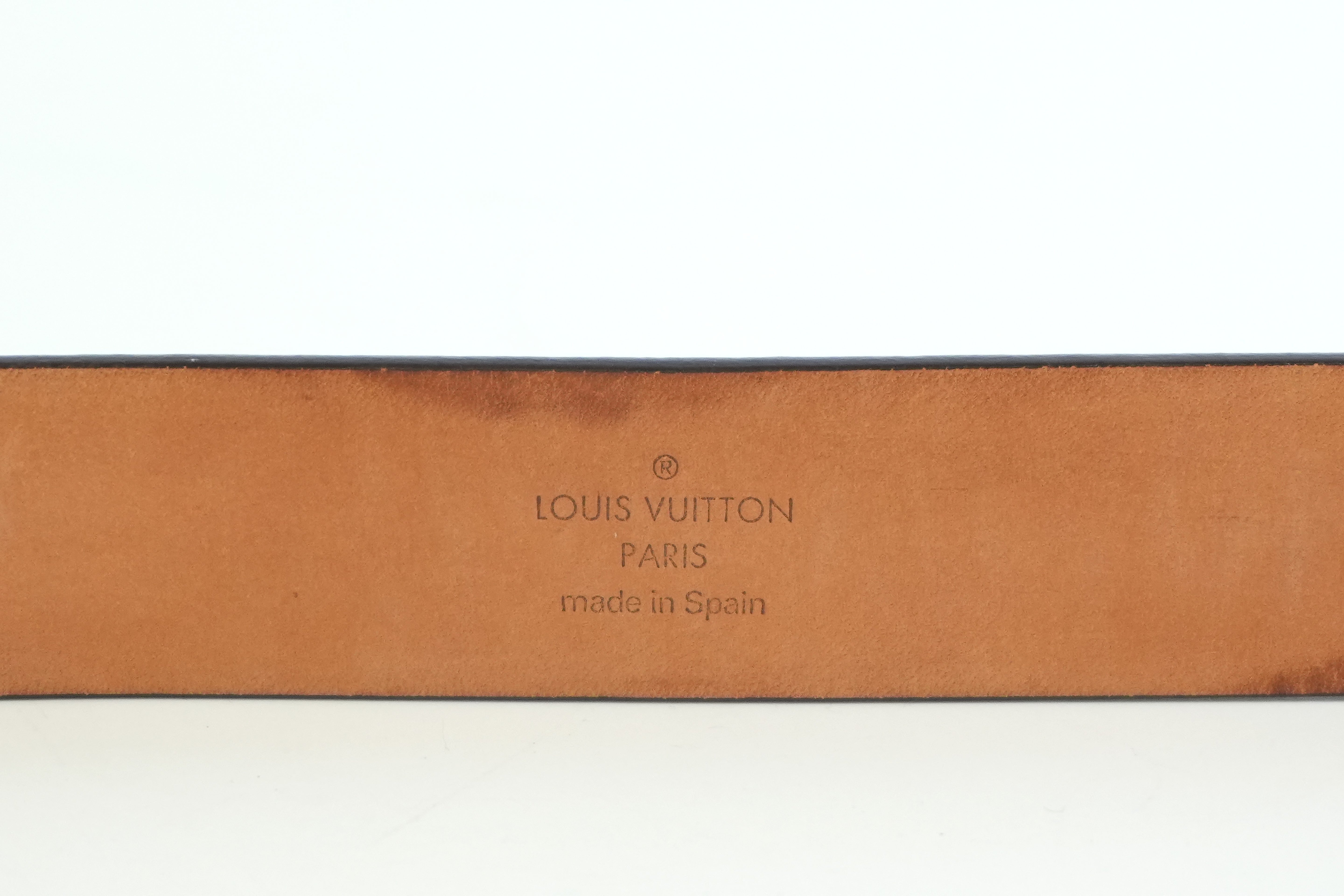 Pre-owned Louis Vuitton Monogram Belt