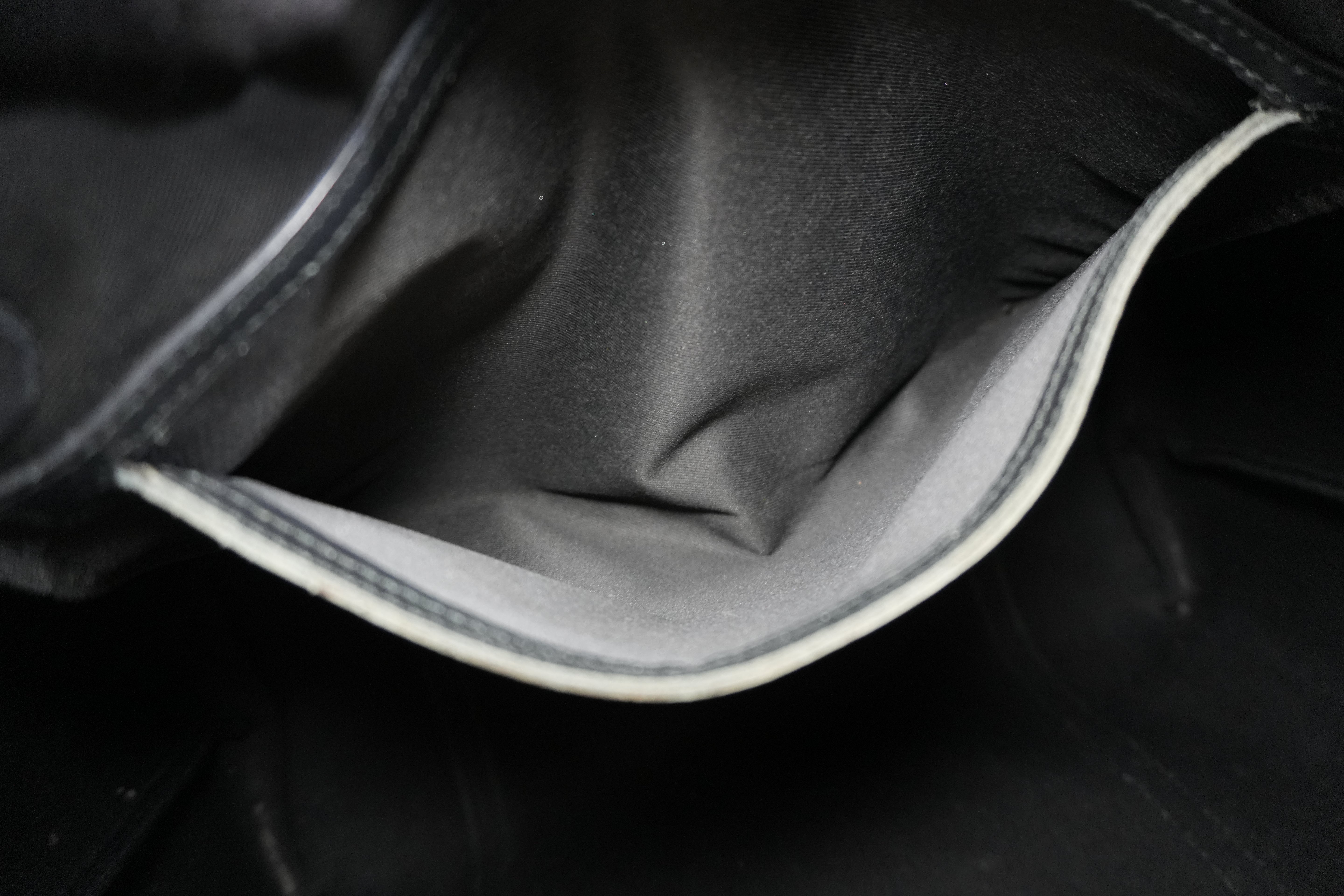 Pre-owned Gucci Joy Tote Bag Black and Silver