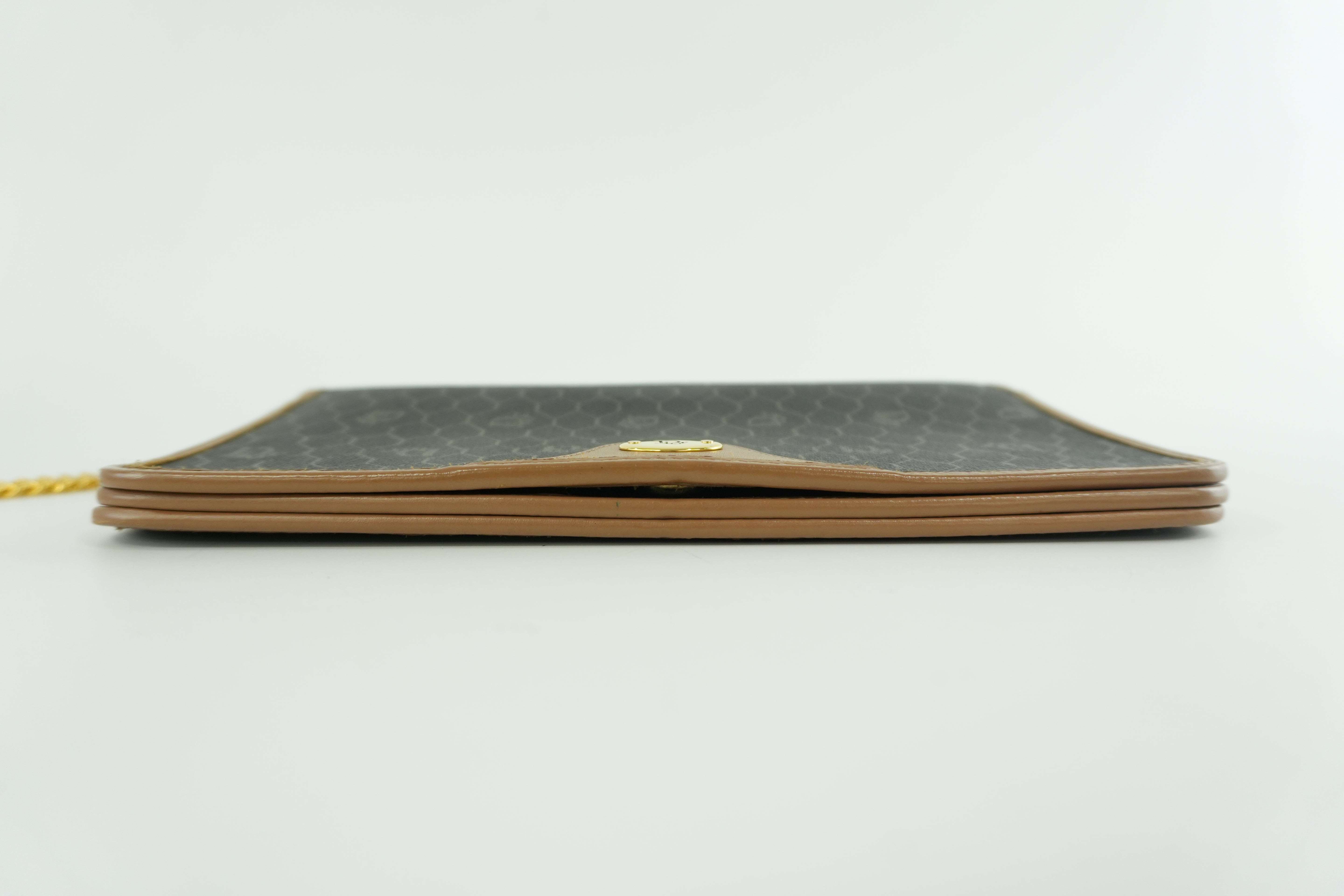 Pre-owned Christian Dior Clutch Bag Brown