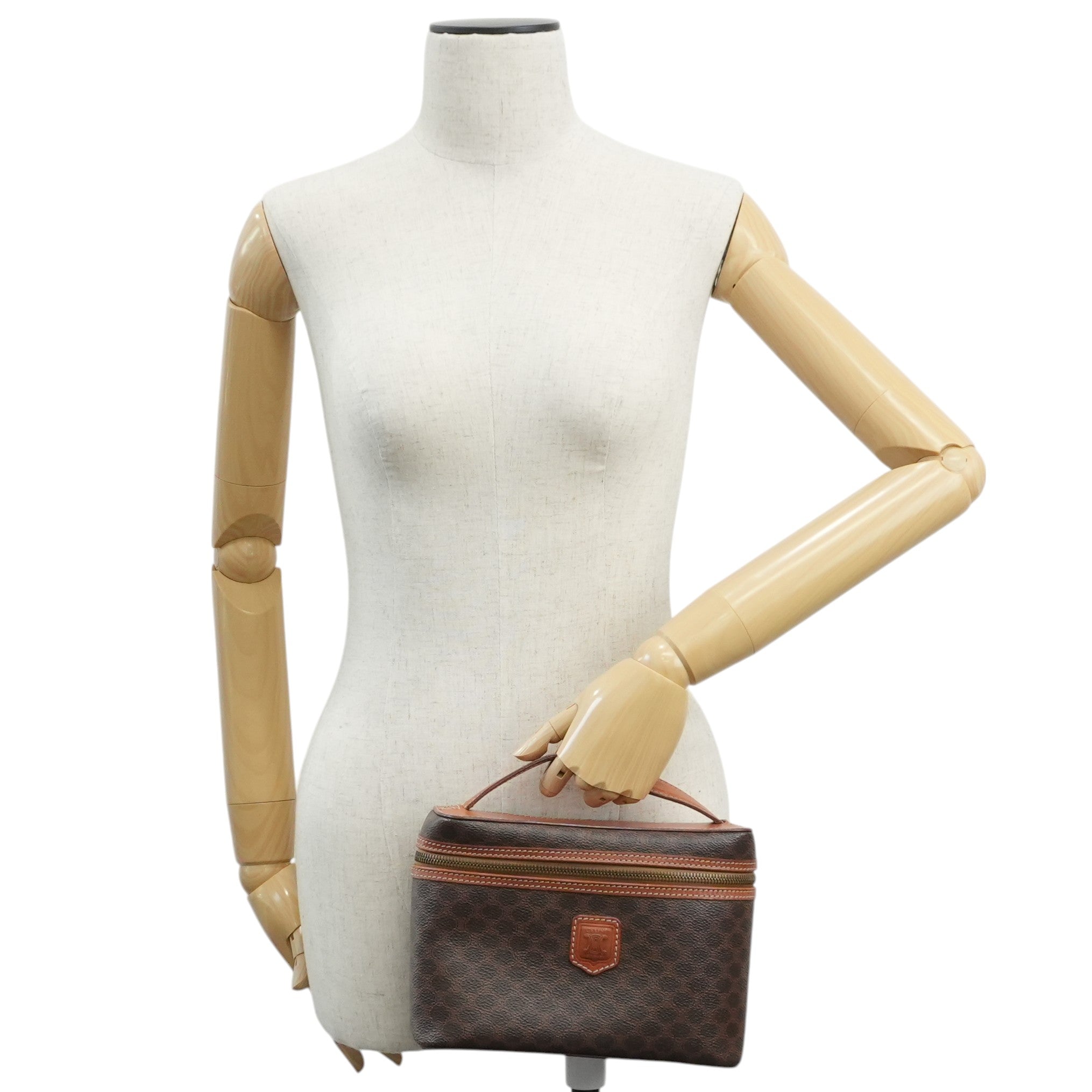 Pre-owned Celine Macadam Vanity Bag