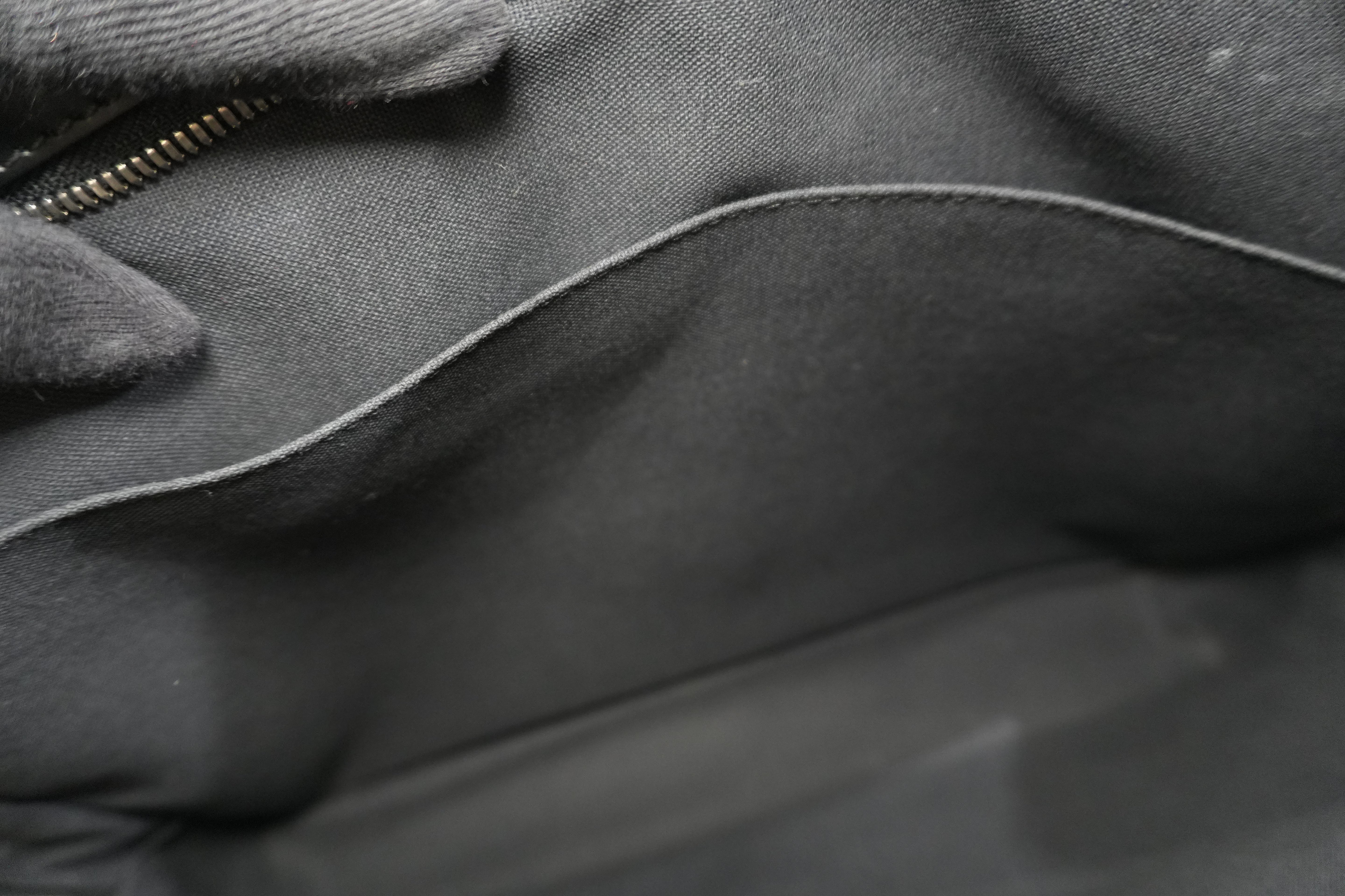 Pre-owned Louis Vuitton Epi Briefcase Handbag Black