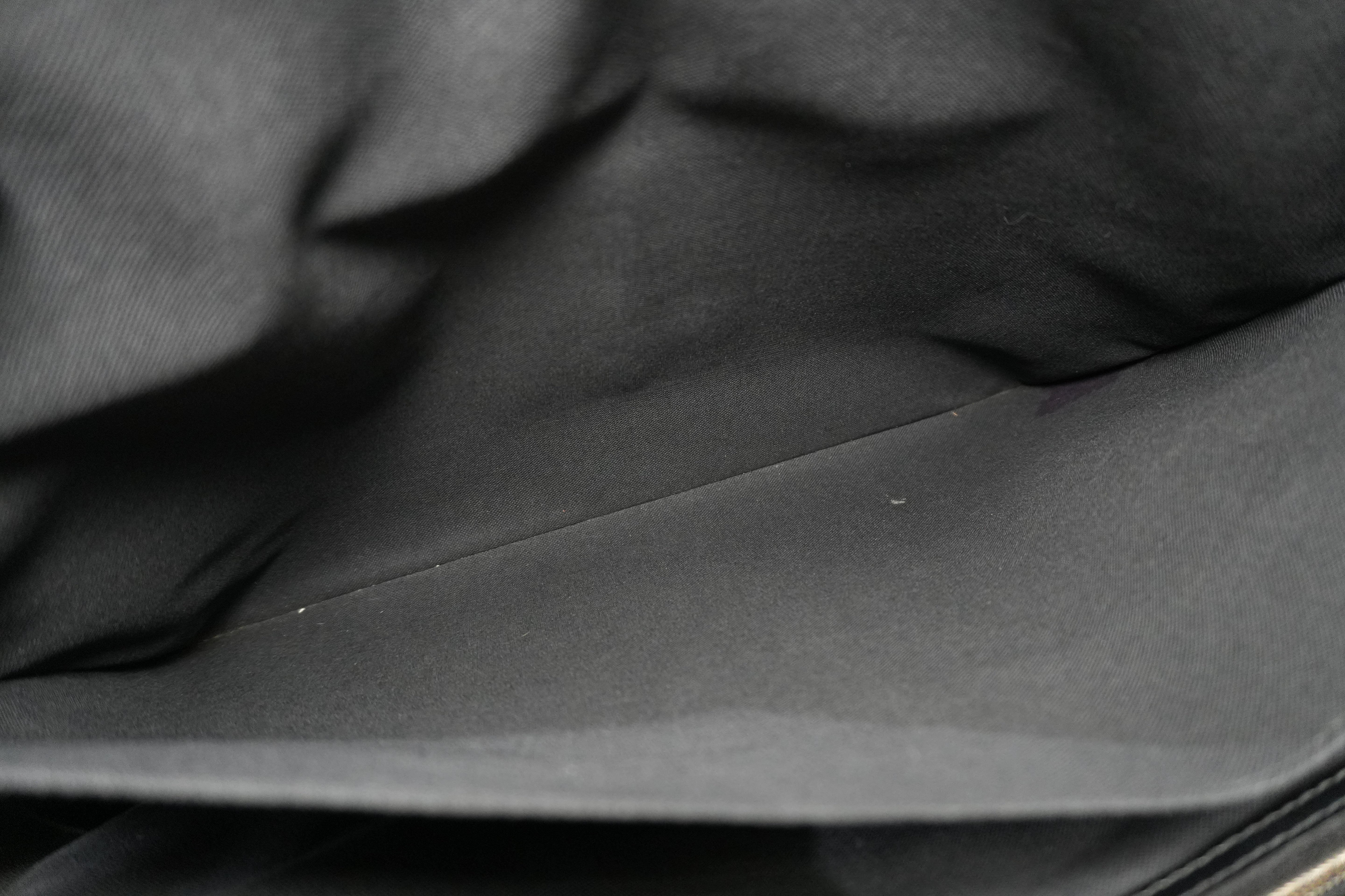 Pre-owned Louis Vuitton Epi Briefcase Handbag Black