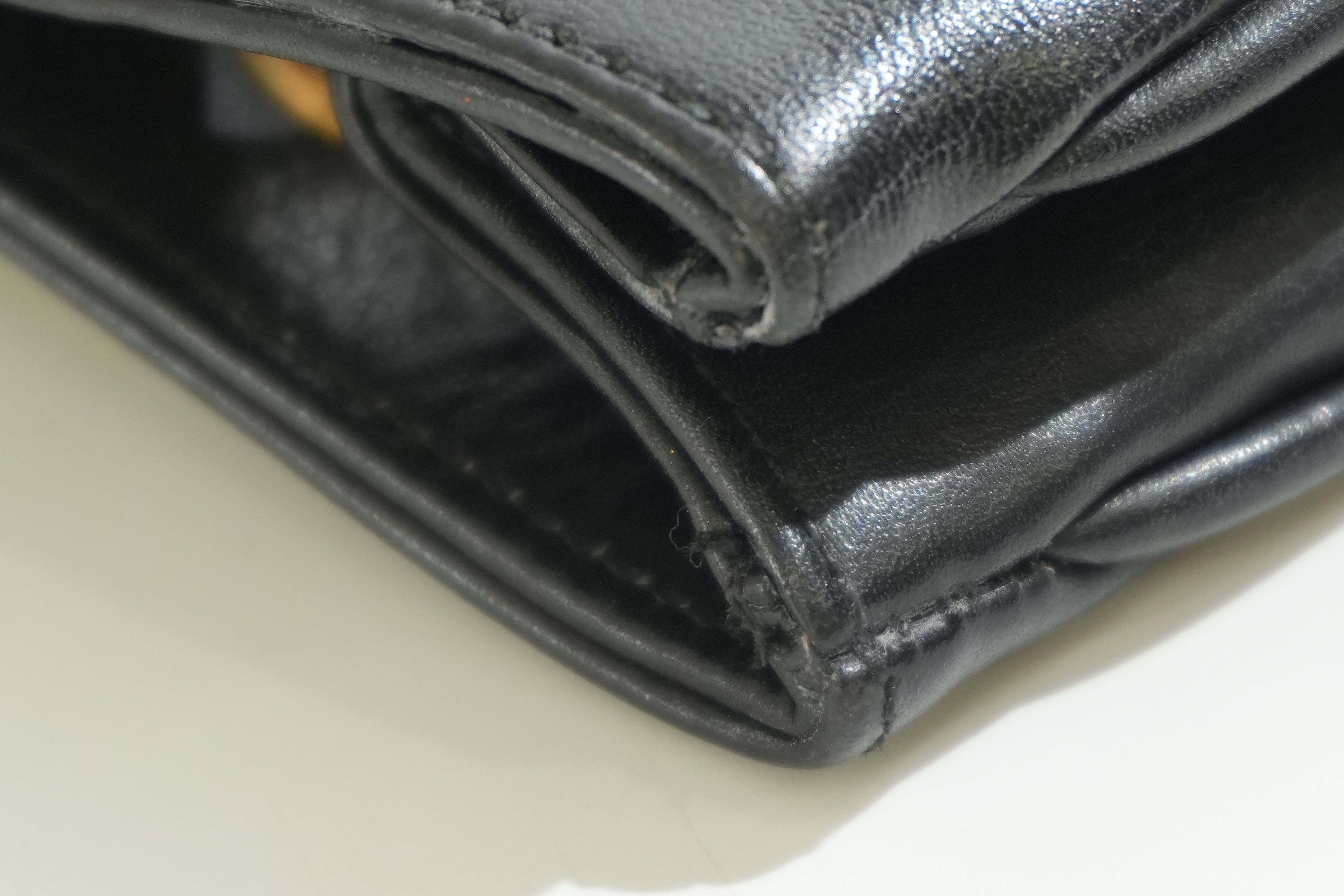 Pre-owned Chanel Chain Tote Bag Black