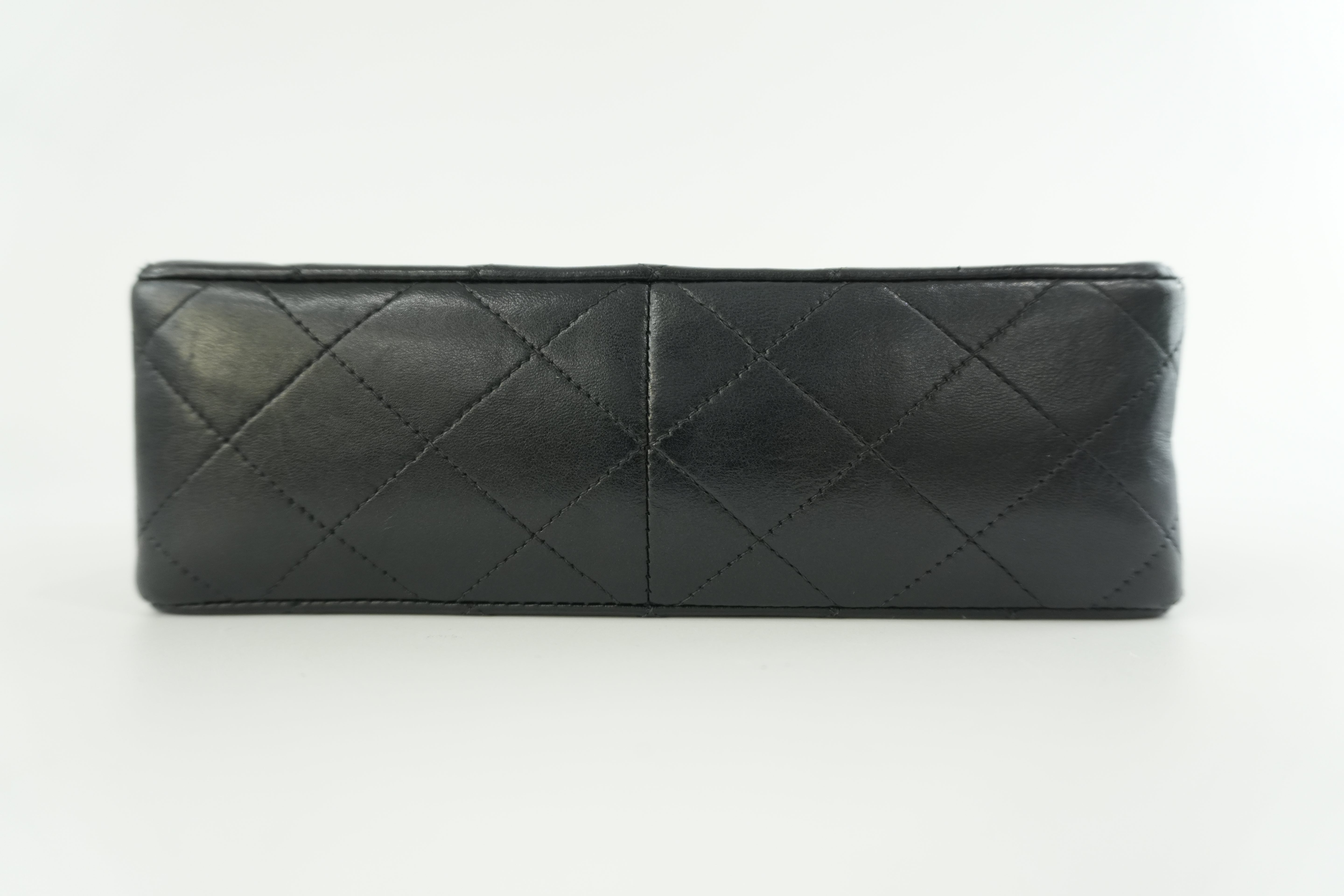 Chanel Flap Shoulder Bag Black Used