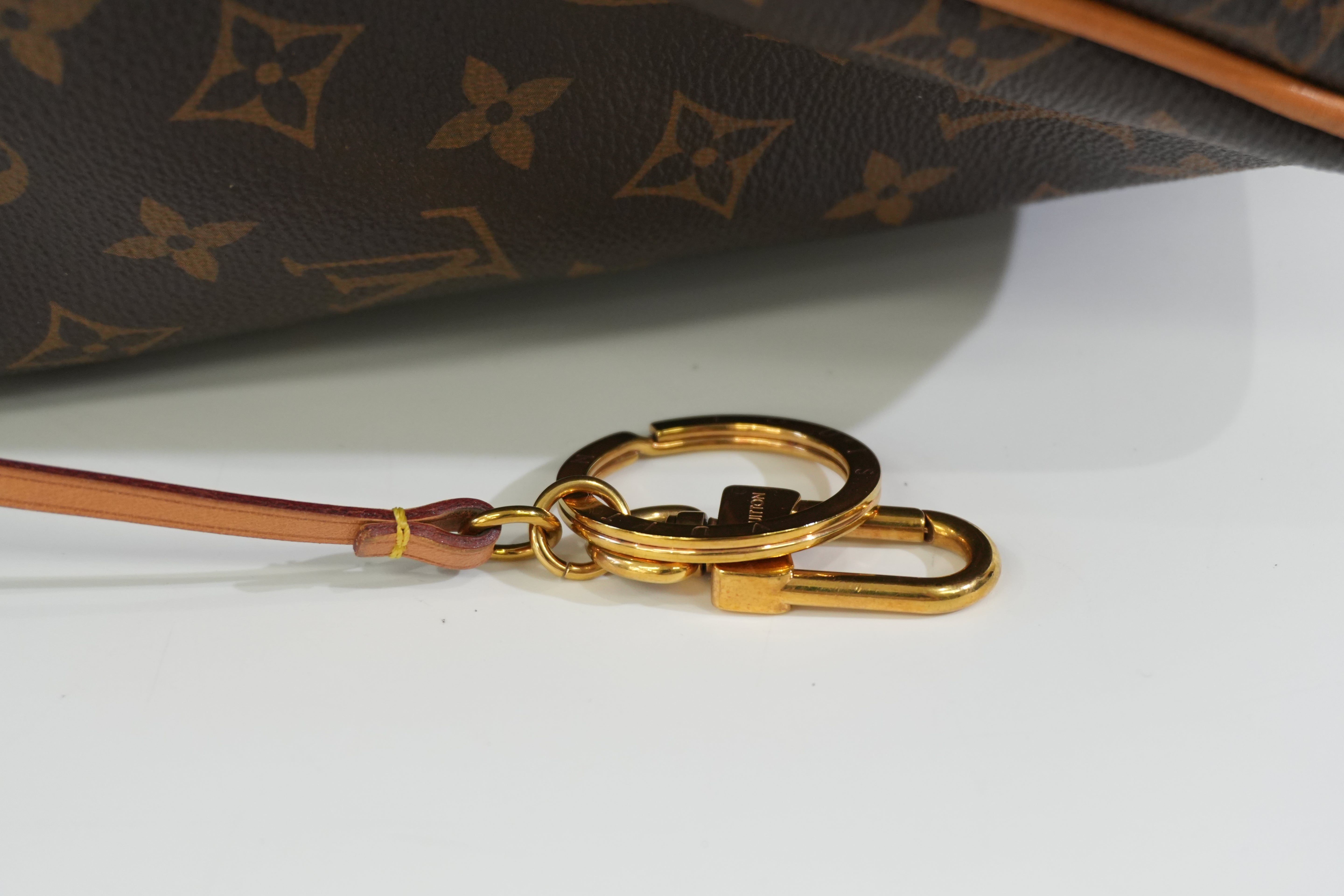 Pre-owned Louis Vuitton Monogram Delightful MM Tote Bag