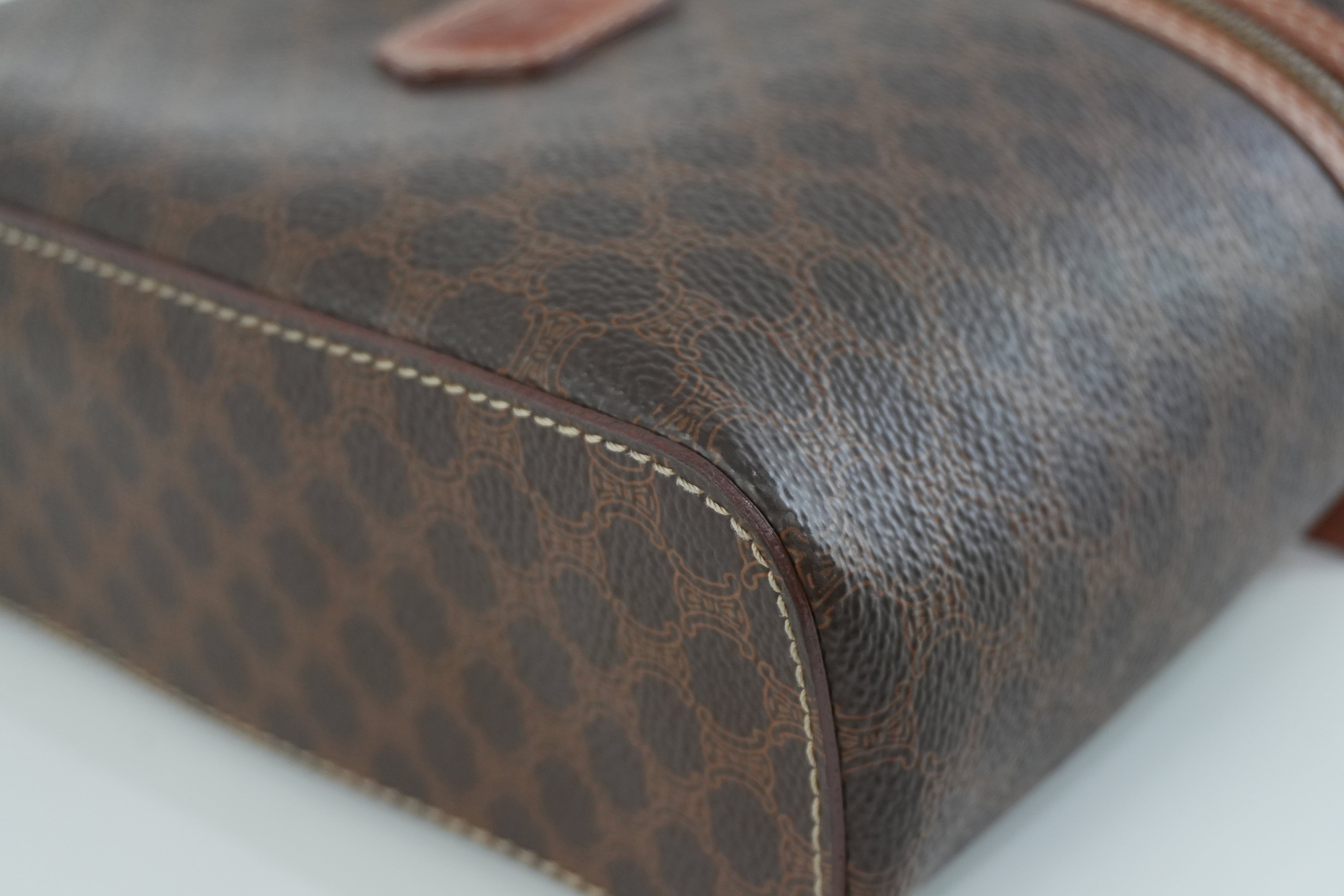 Pre-owned Celine Macadam Vanity Bag