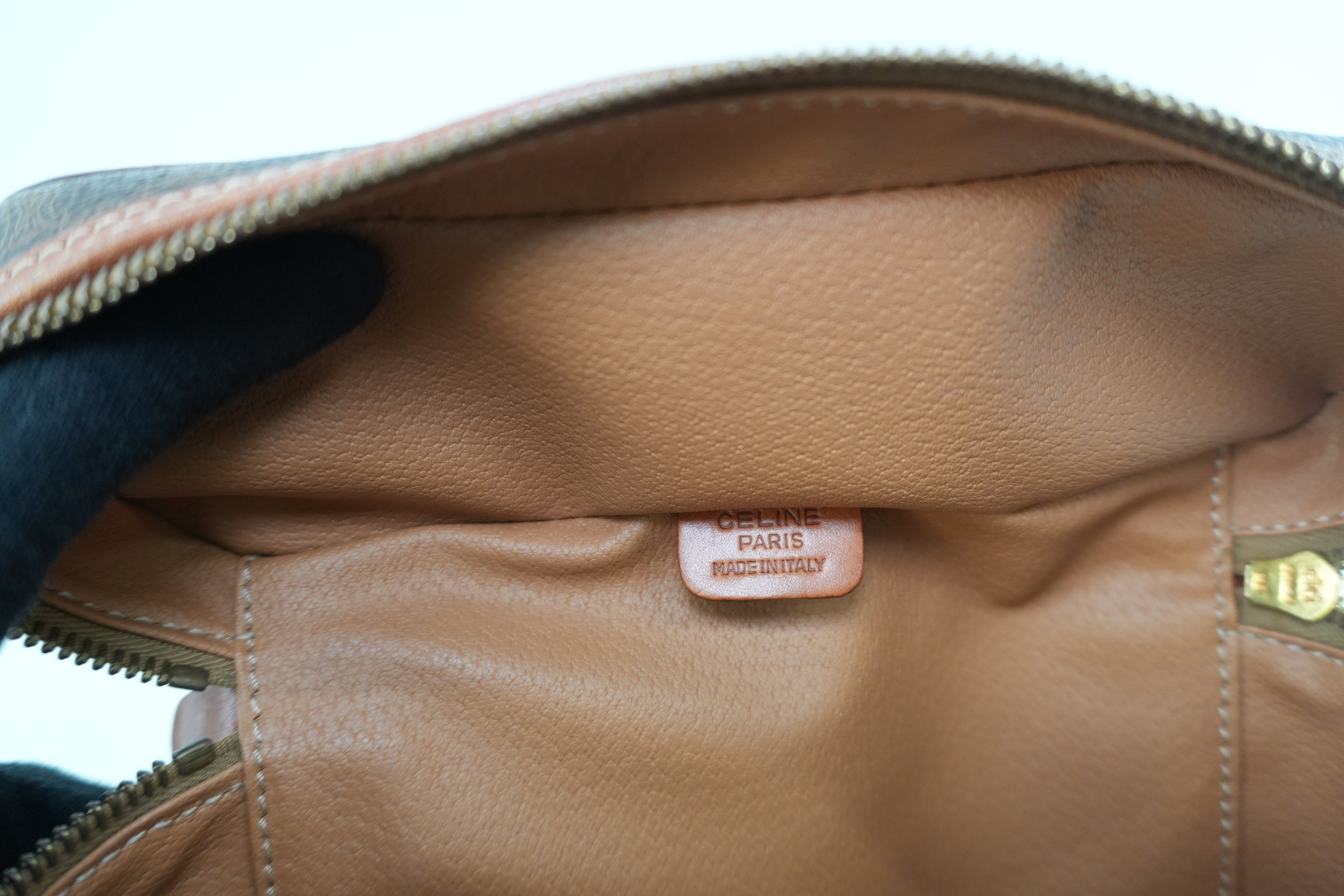 Pre-owned Celine Macadam Vanity Bag