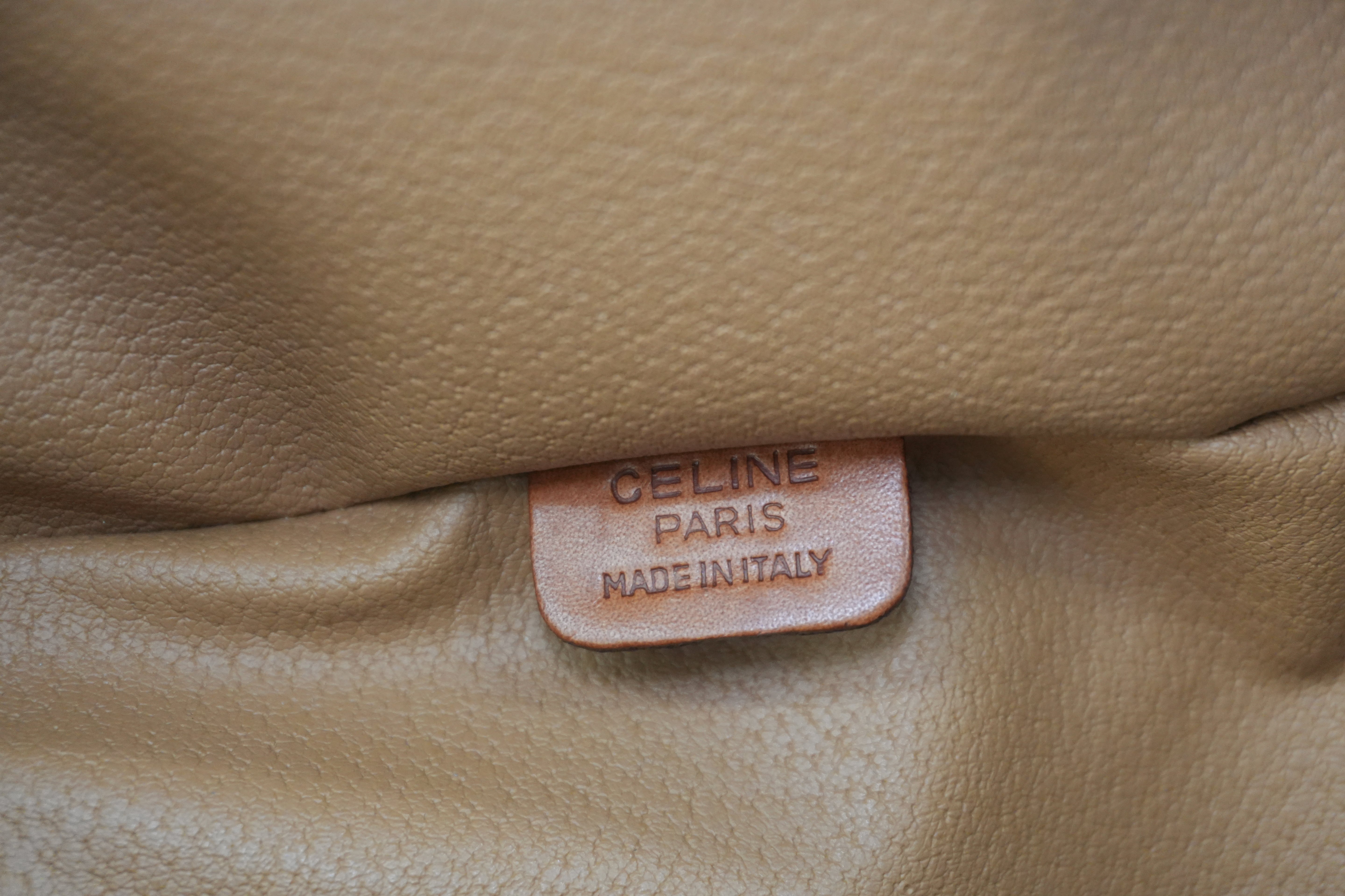 Pre-owned Celine Macadam Vanity Bag