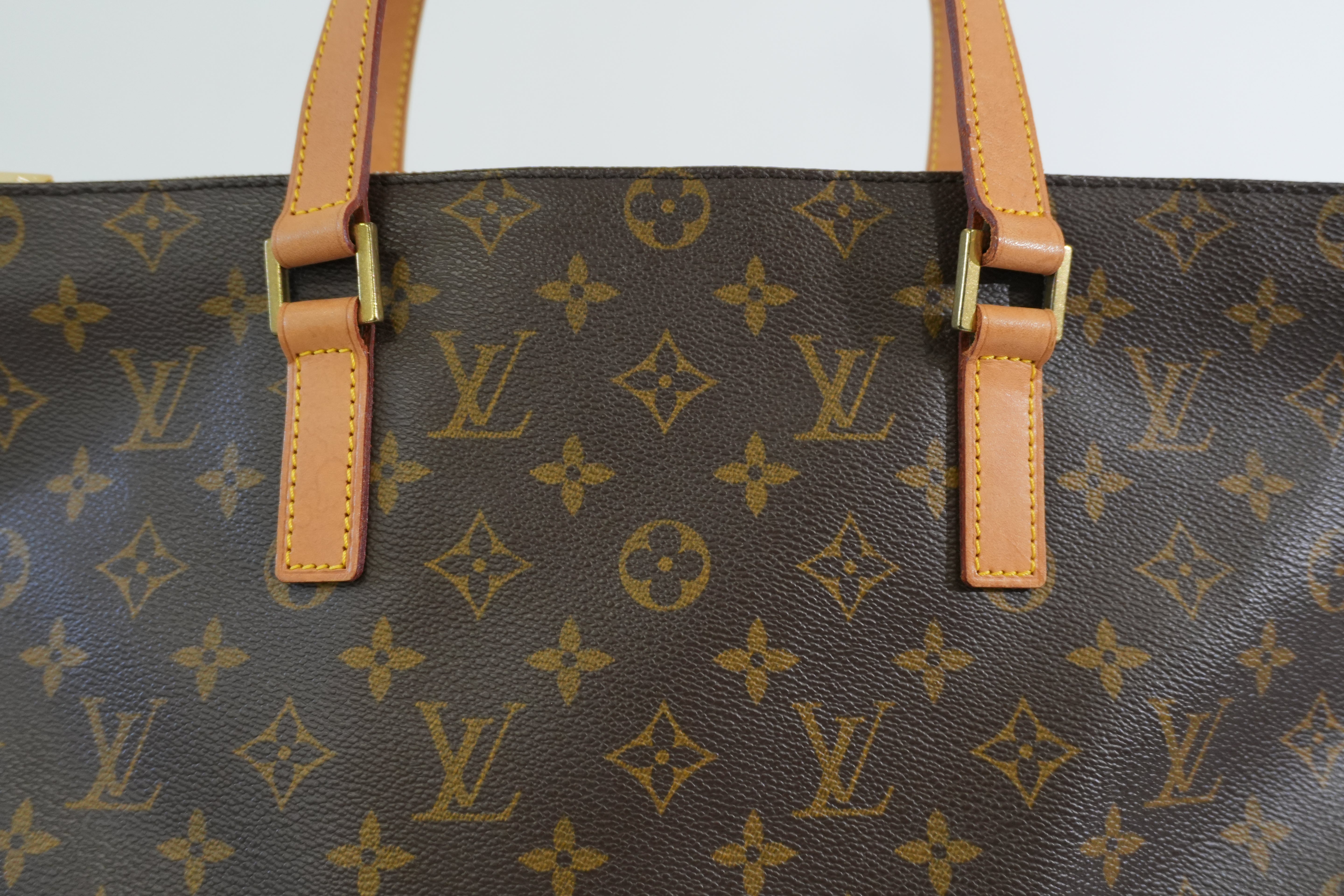 Pre-owned Louis Vuitton Monogram Cabas Mezzo Tote Bag
