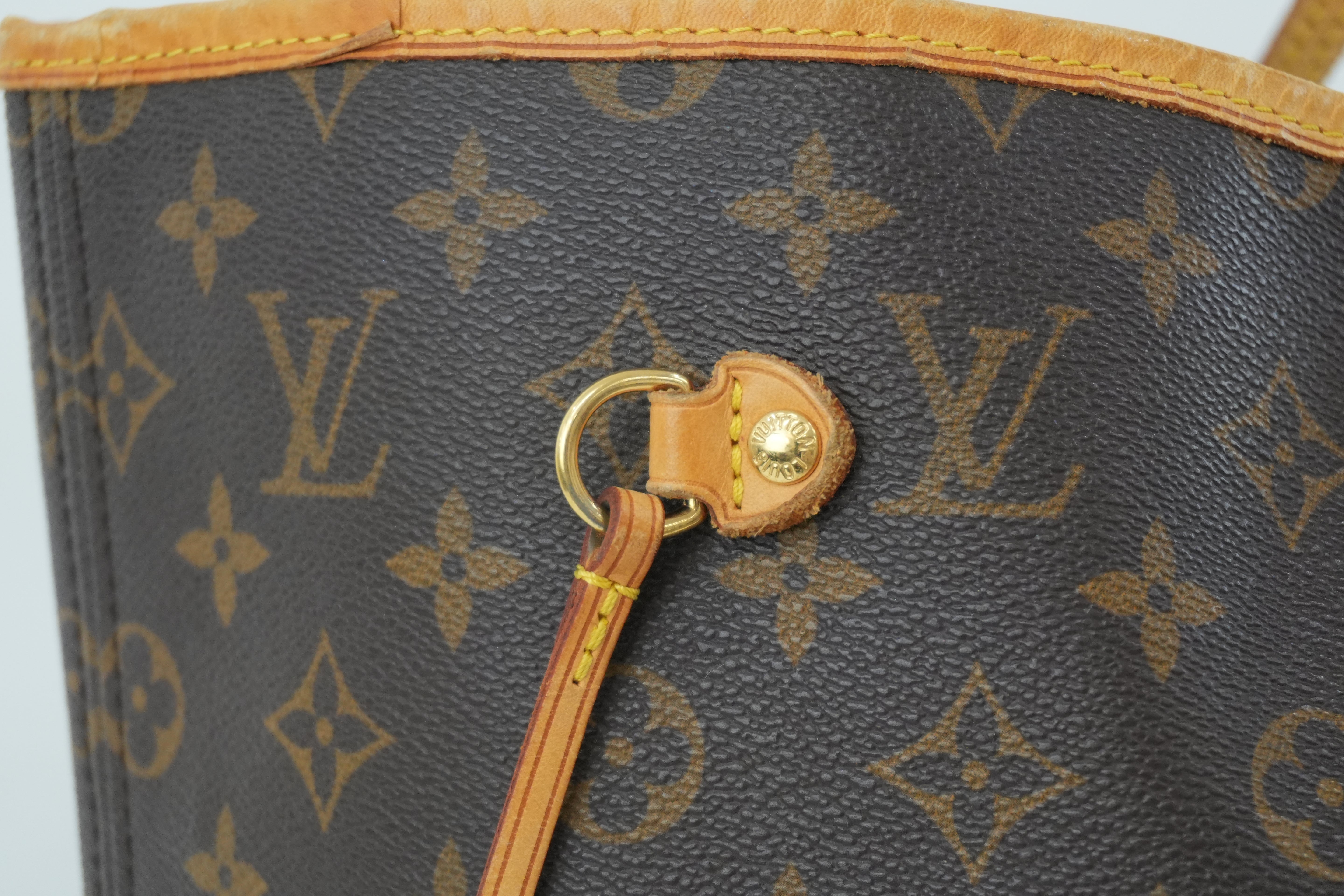 Louis Vuitton Monogram Neverfull GM Tote Bag Used