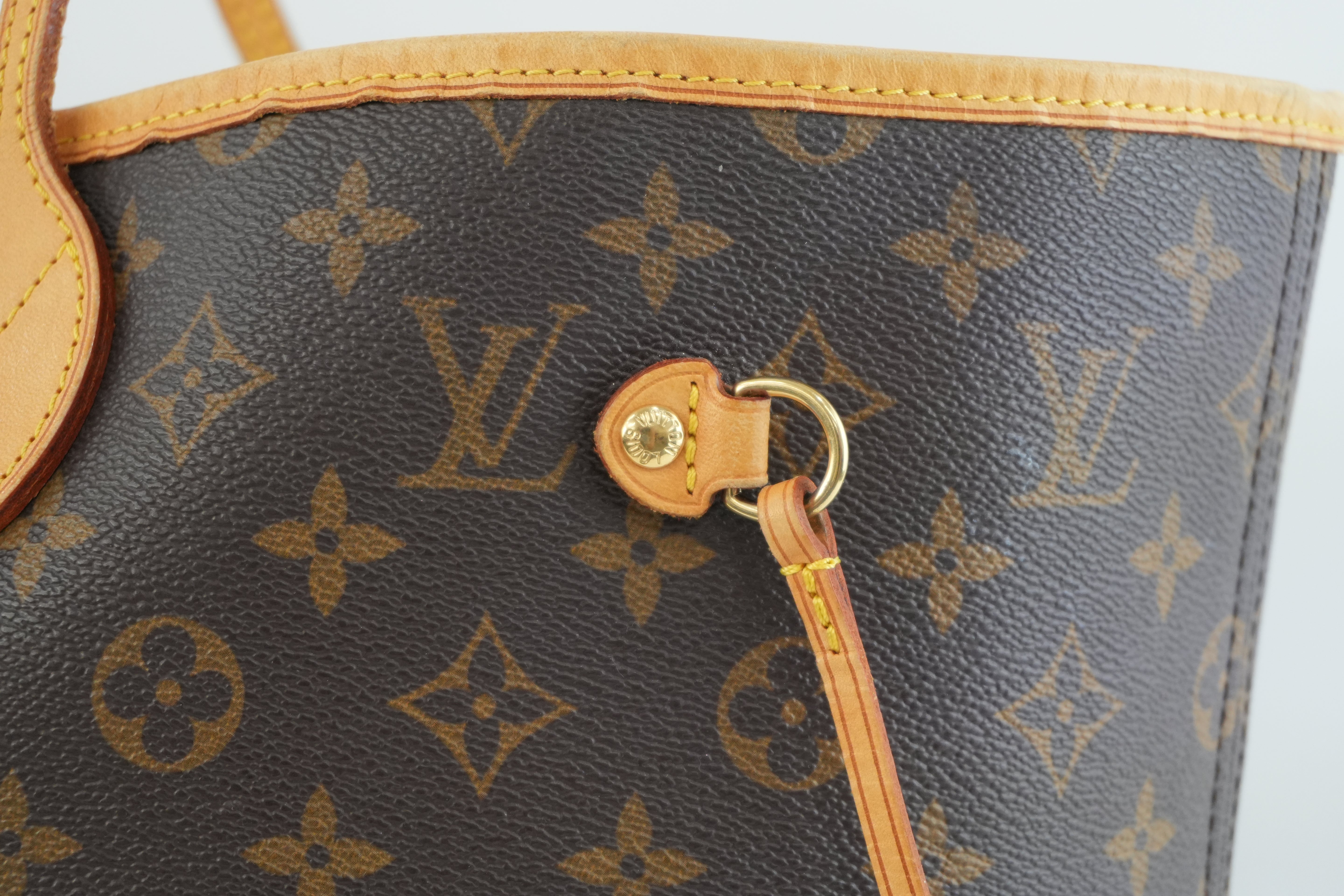 Louis Vuitton Monogram Neverfull GM Tote Bag Used