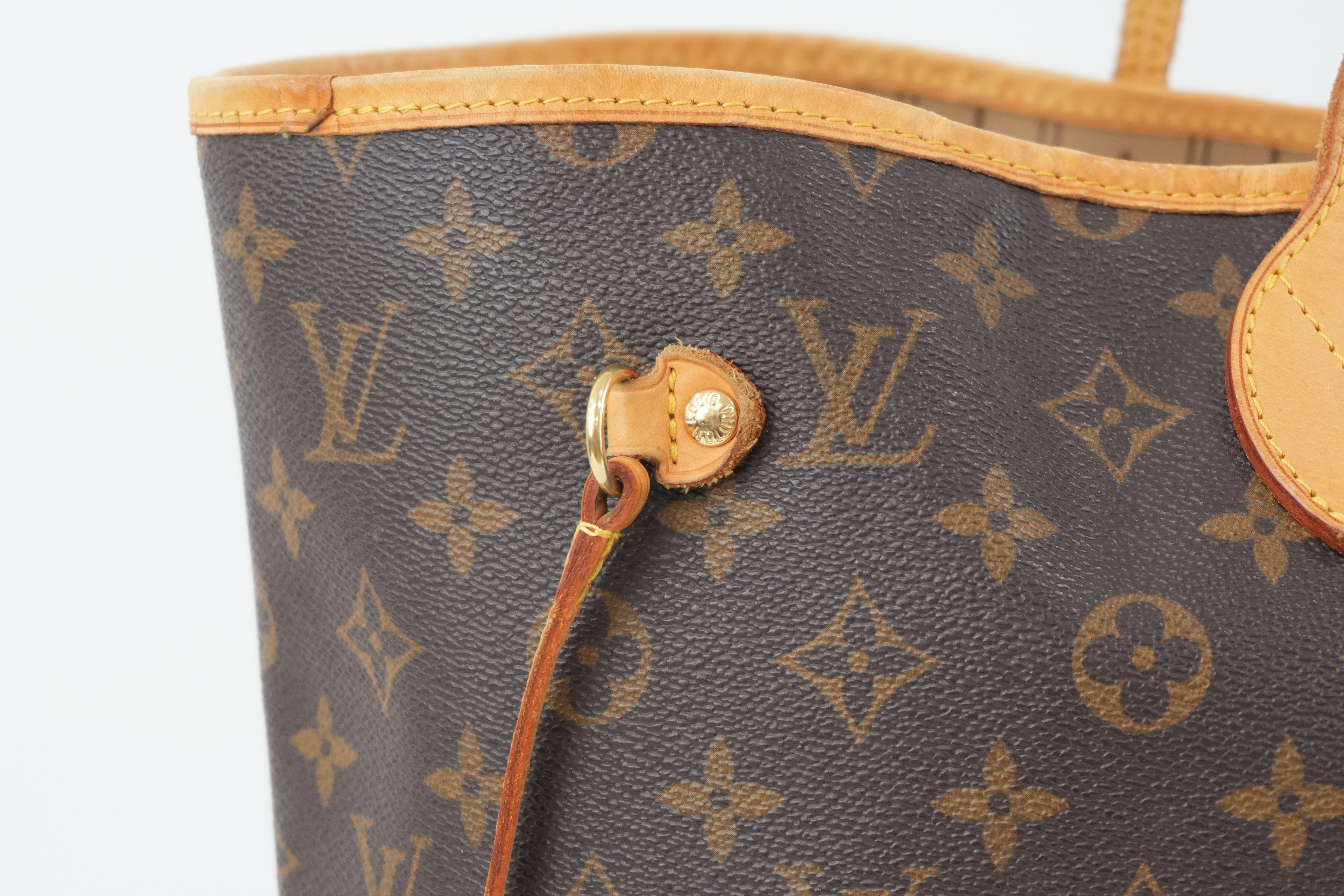 Louis Vuitton Monogram Neverfull GM Tote Bag Used