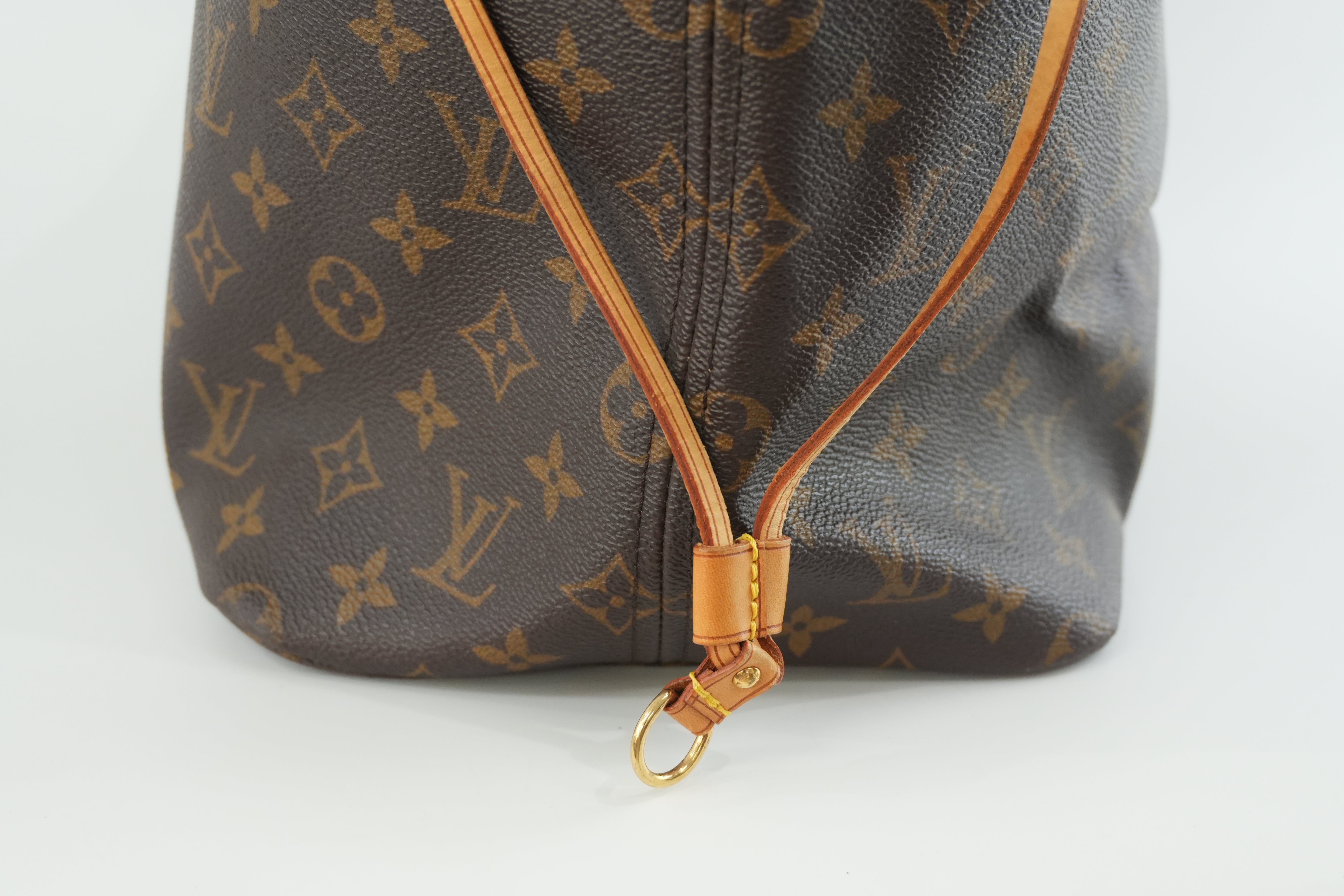 Louis Vuitton Monogram Neverfull GM Tote Bag Used